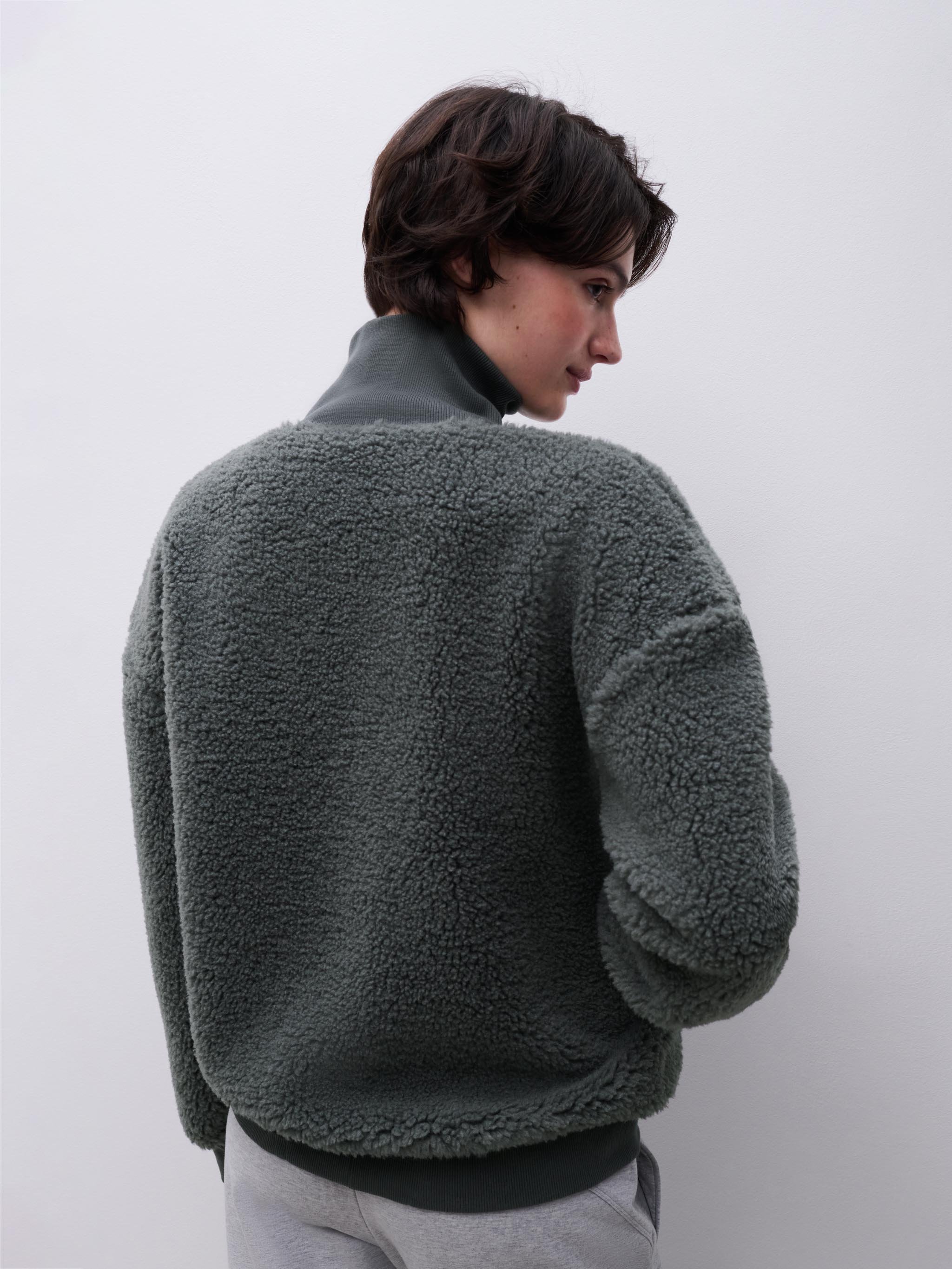 Fleece jacket CHANTELLE Grey