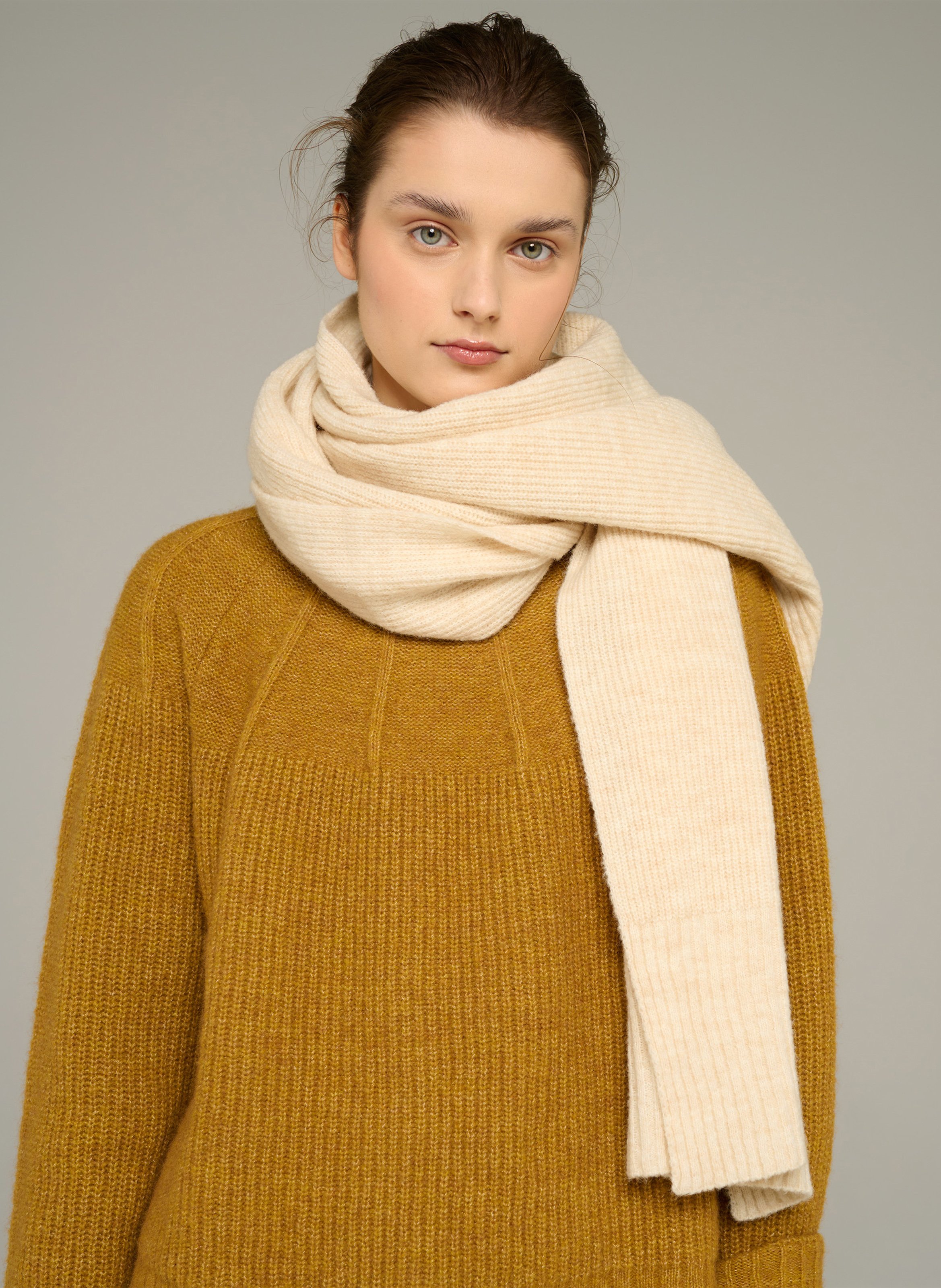 Wool-blend scarf COTELAC ACOTE