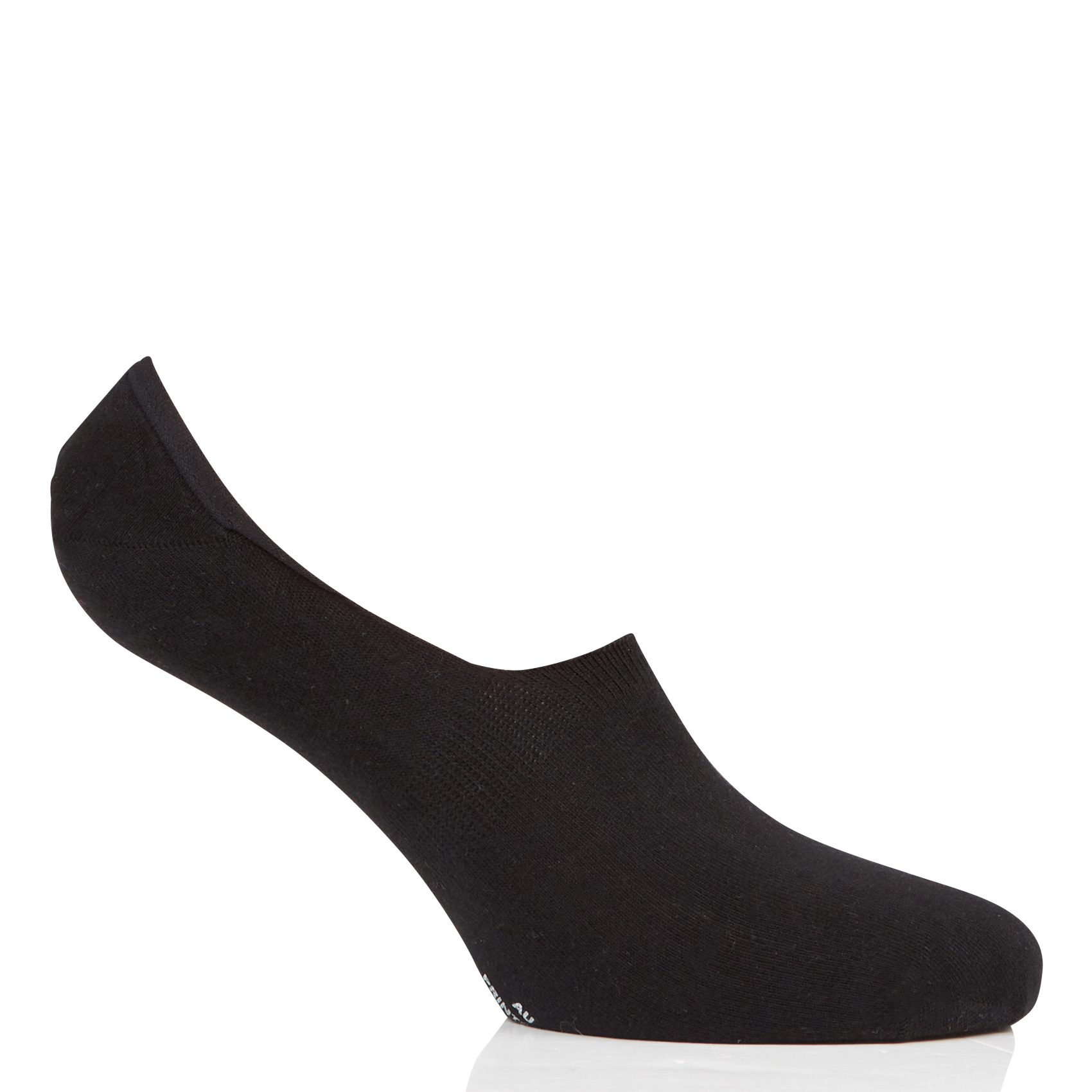 Niedrige Socken aus Baumwoll-Mix AU PRINTEMPS PARIS Schwarz