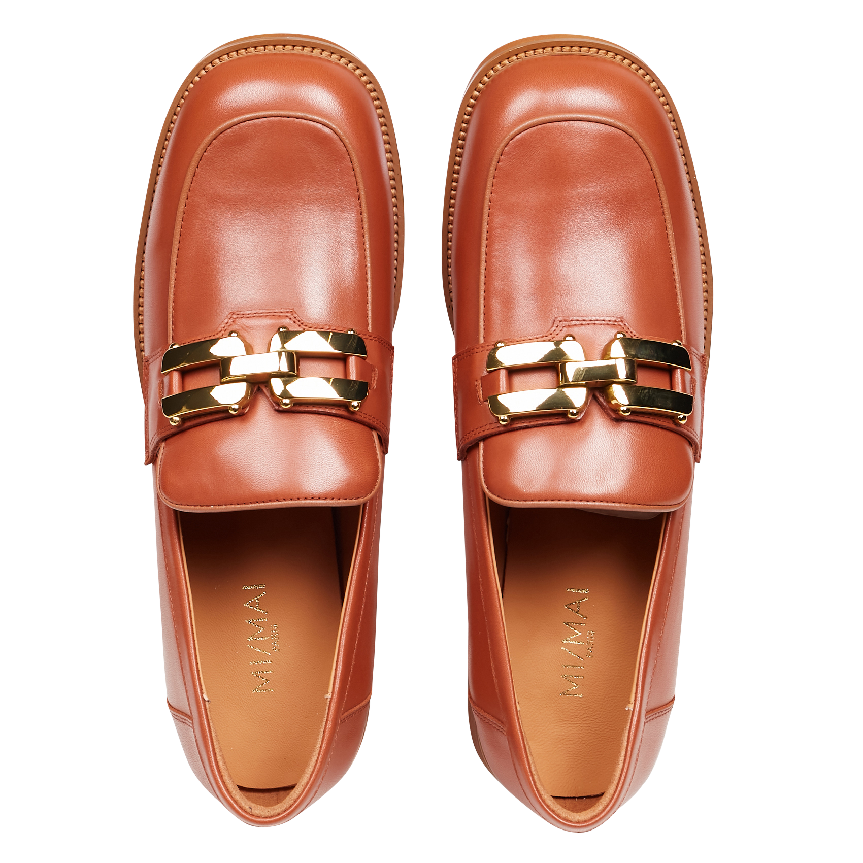 Mocassins en cuir  MI/MAI Marron