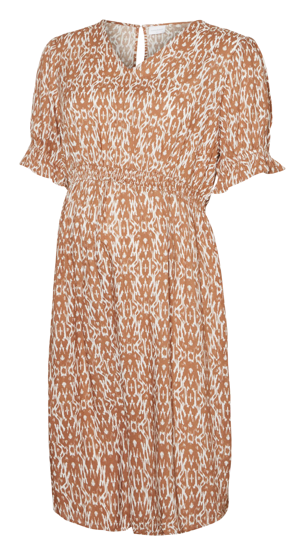 Straight-leg printed playsuit MAMALICIOUS White