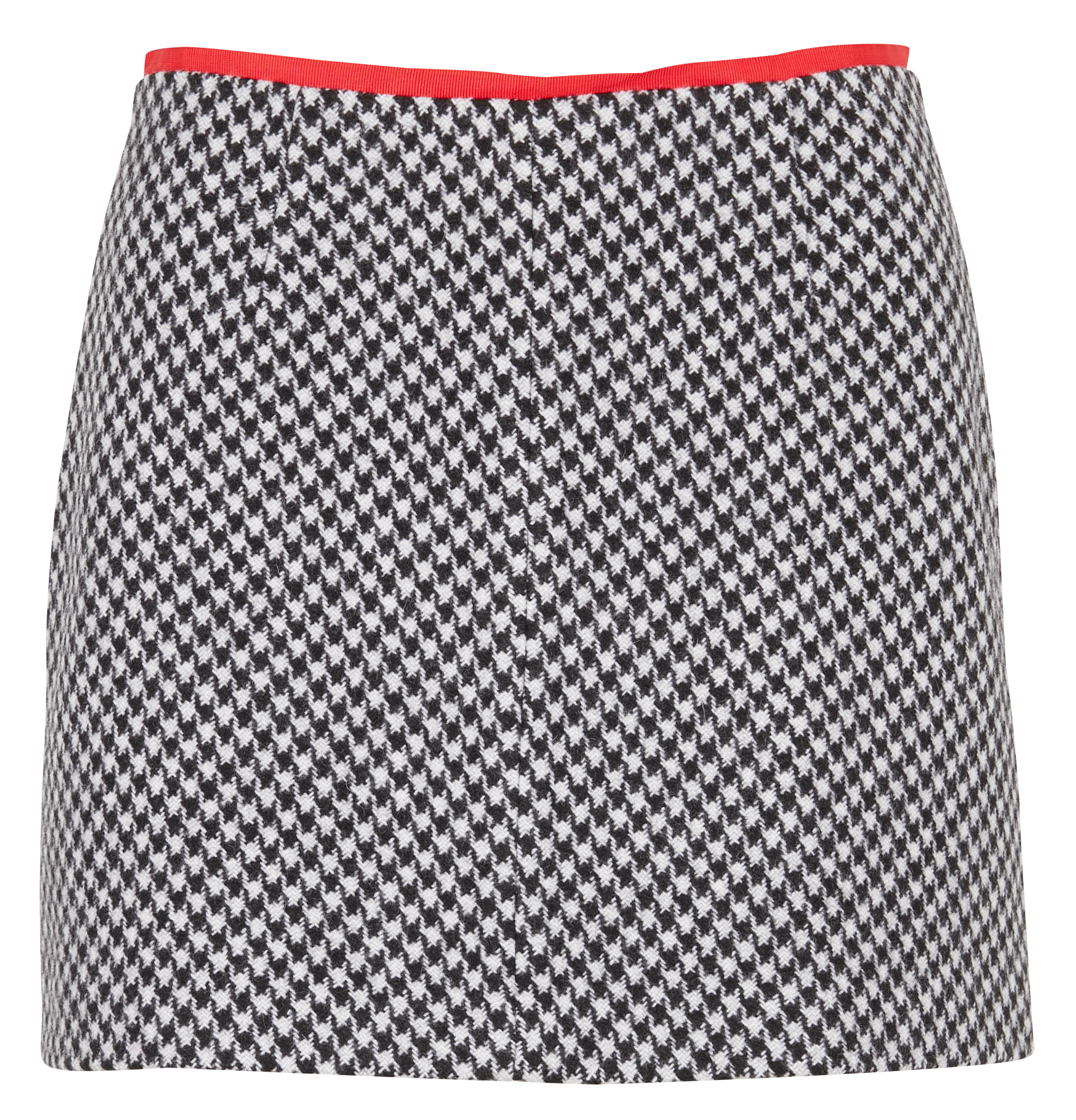 Mini-jupe ajustée en laine mélangée imprimée MAX&amp;Co. Multicolore