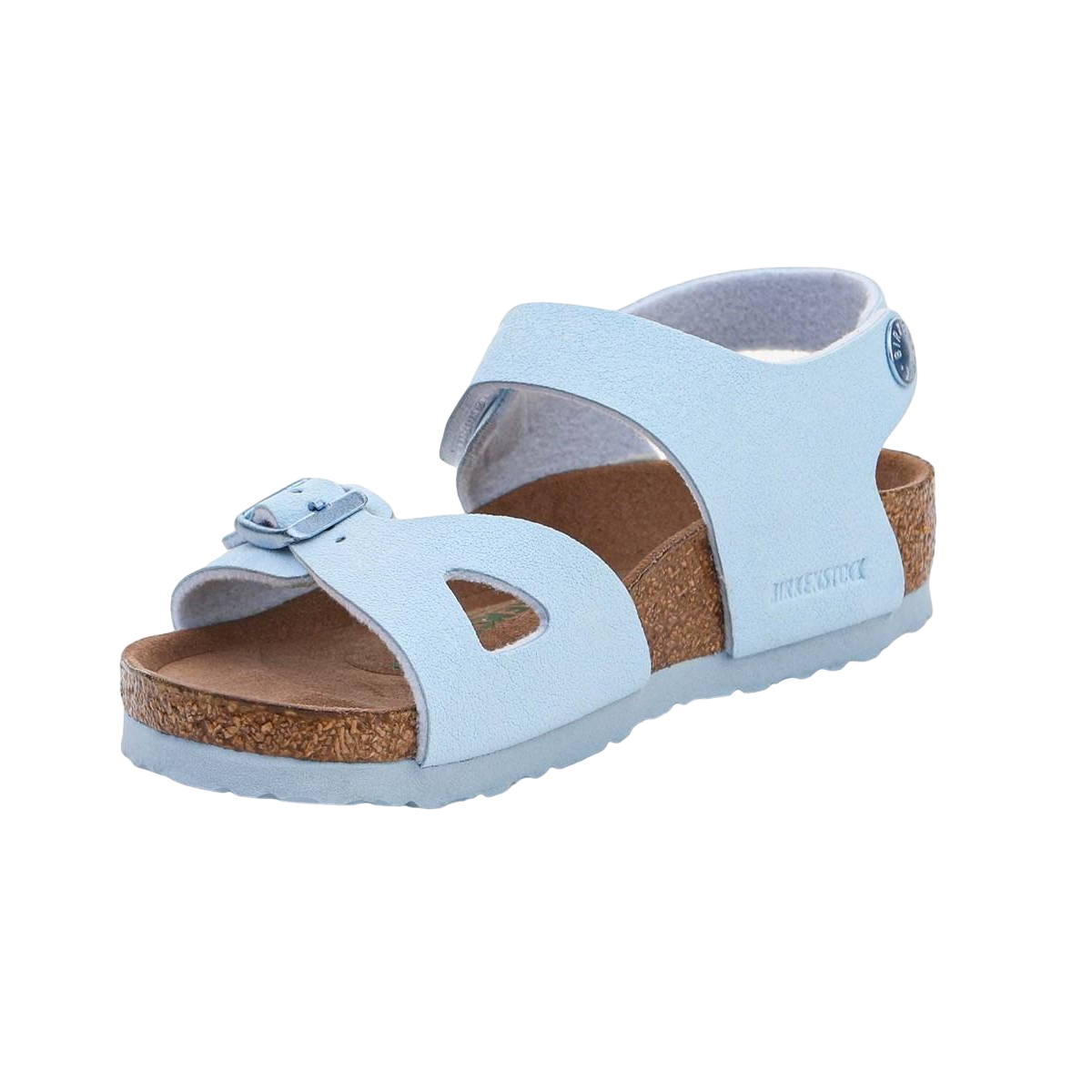 Faux leather sandals BIRKENSTOCK Blue