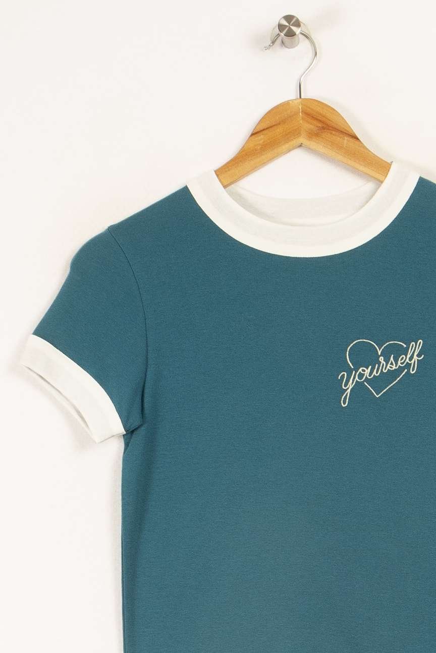 T-shirt MAKE MY LEMONADE - Seconde Main Blue