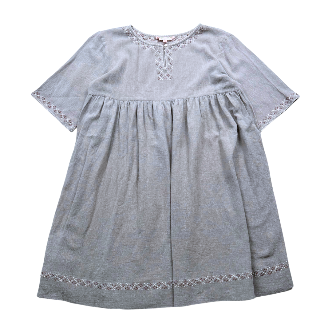 Grey Kids Dress - 12 years BONPOINT - Seconde Main Grey