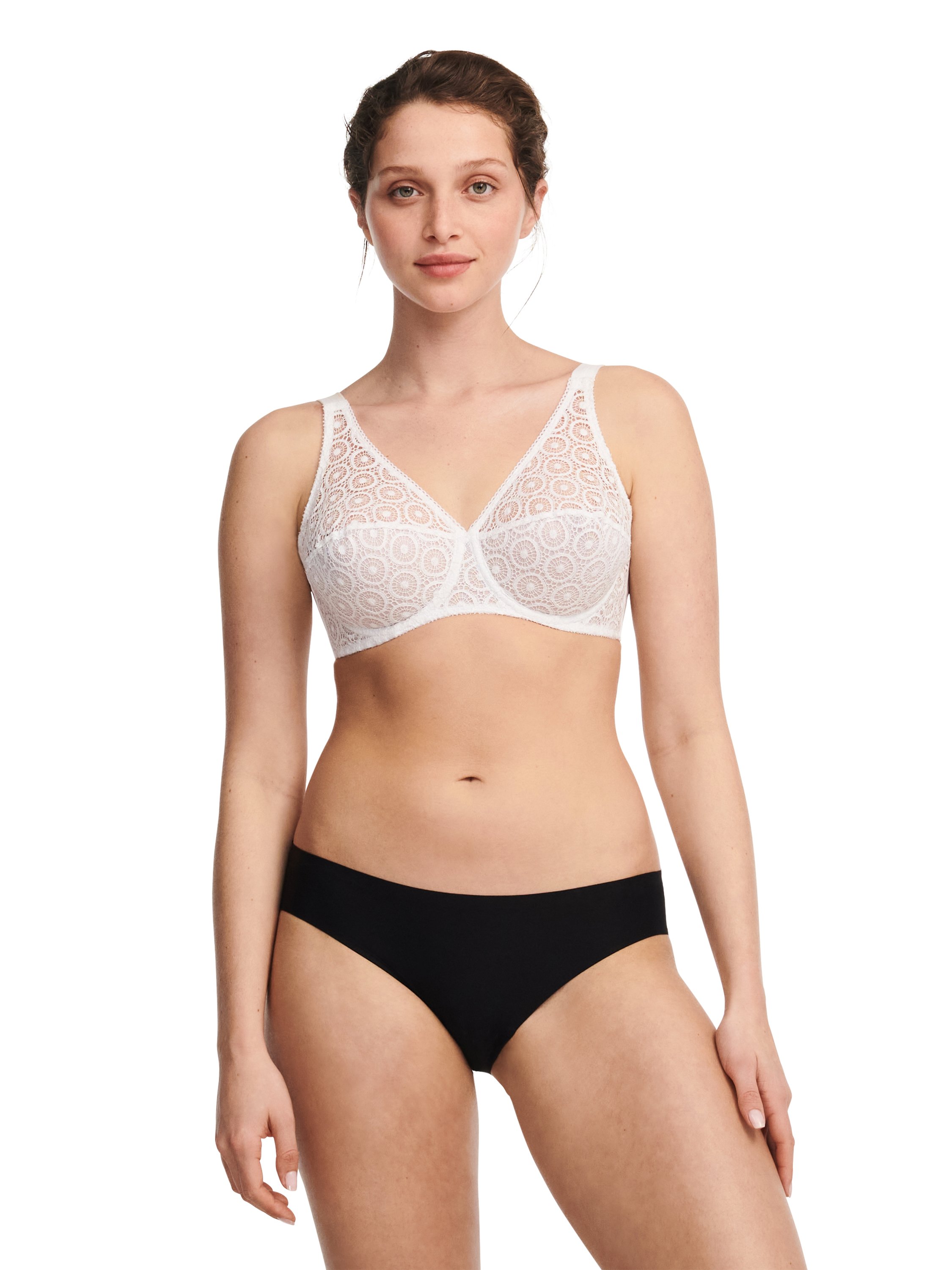 Full-cup bra CHANTELLE White