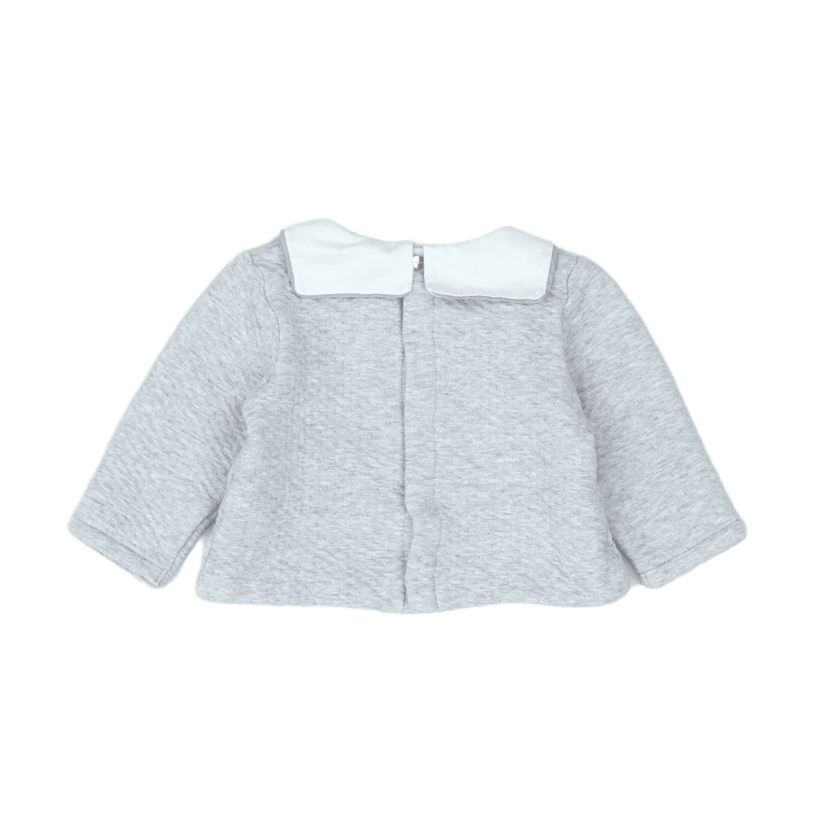 Grey baby sweater - 12 months JACADI - Seconde Main Grey