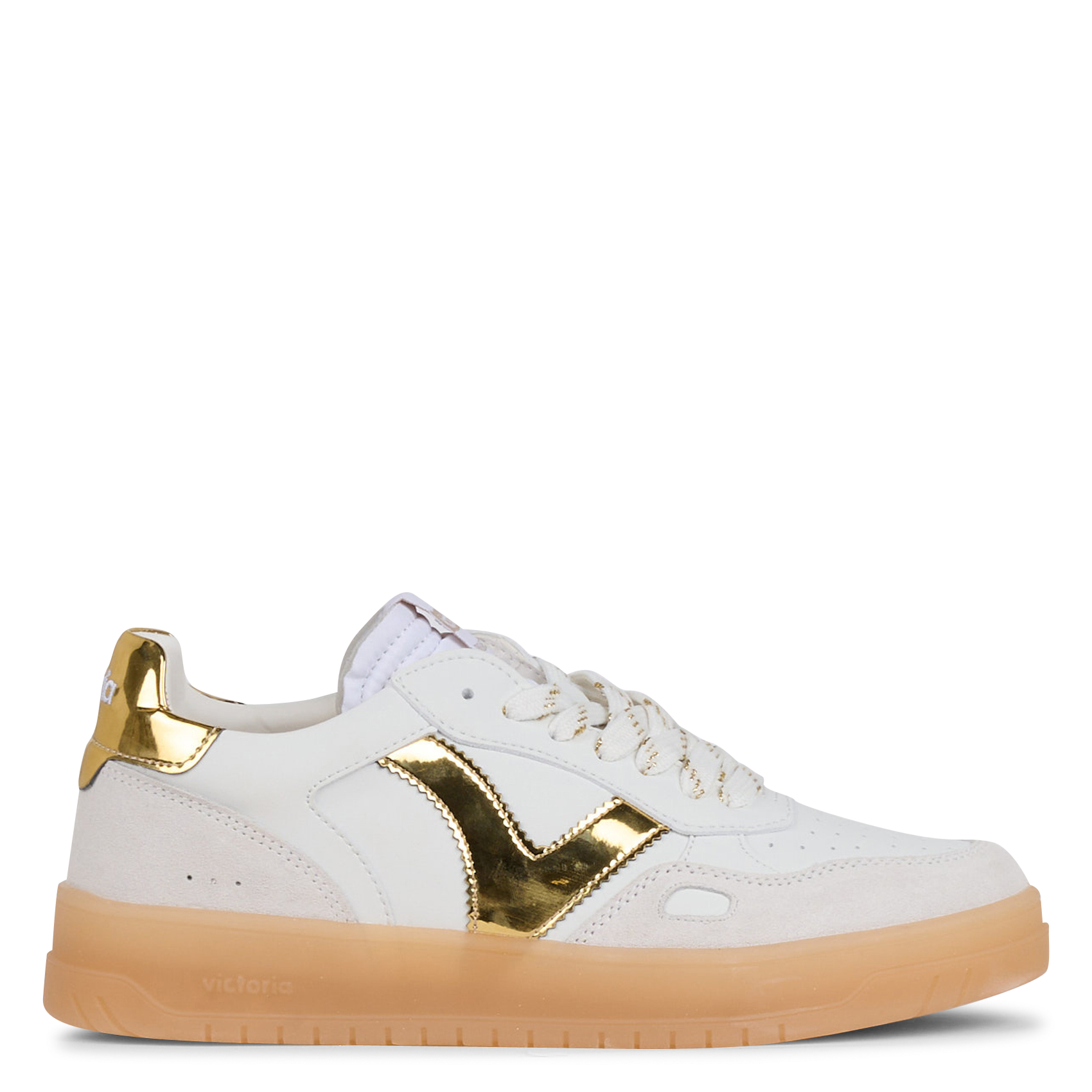 Baskets basses  VICTORIA Doré