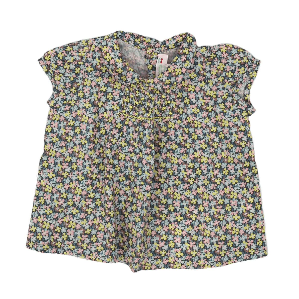 Multicolored baby blouse - 18 months BONPOINT - Seconde Main Multicolored