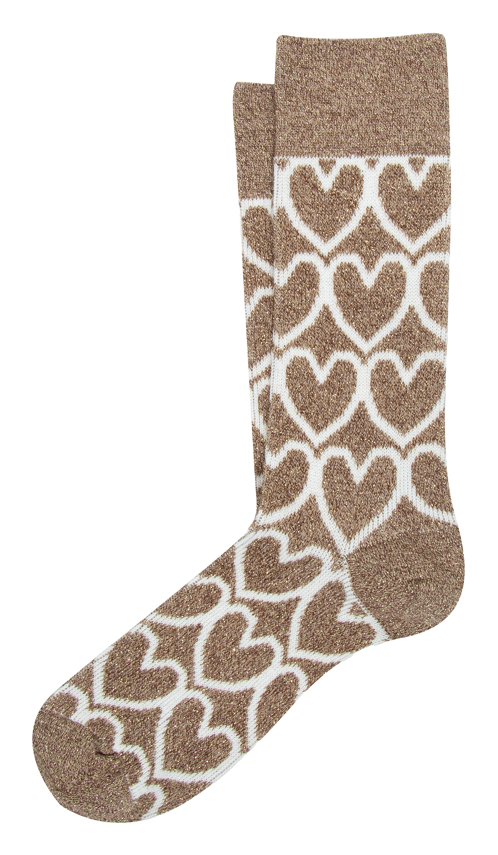 Chaussettes imprimées en coton bio mélangé ANT45