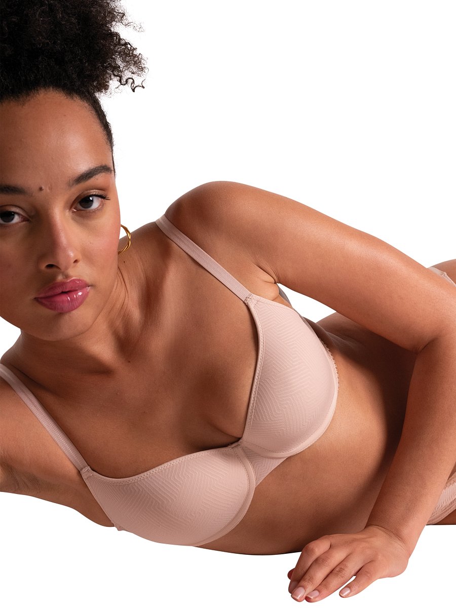 A Fleur De Toi demi-cup bra PASSIONATA Pink