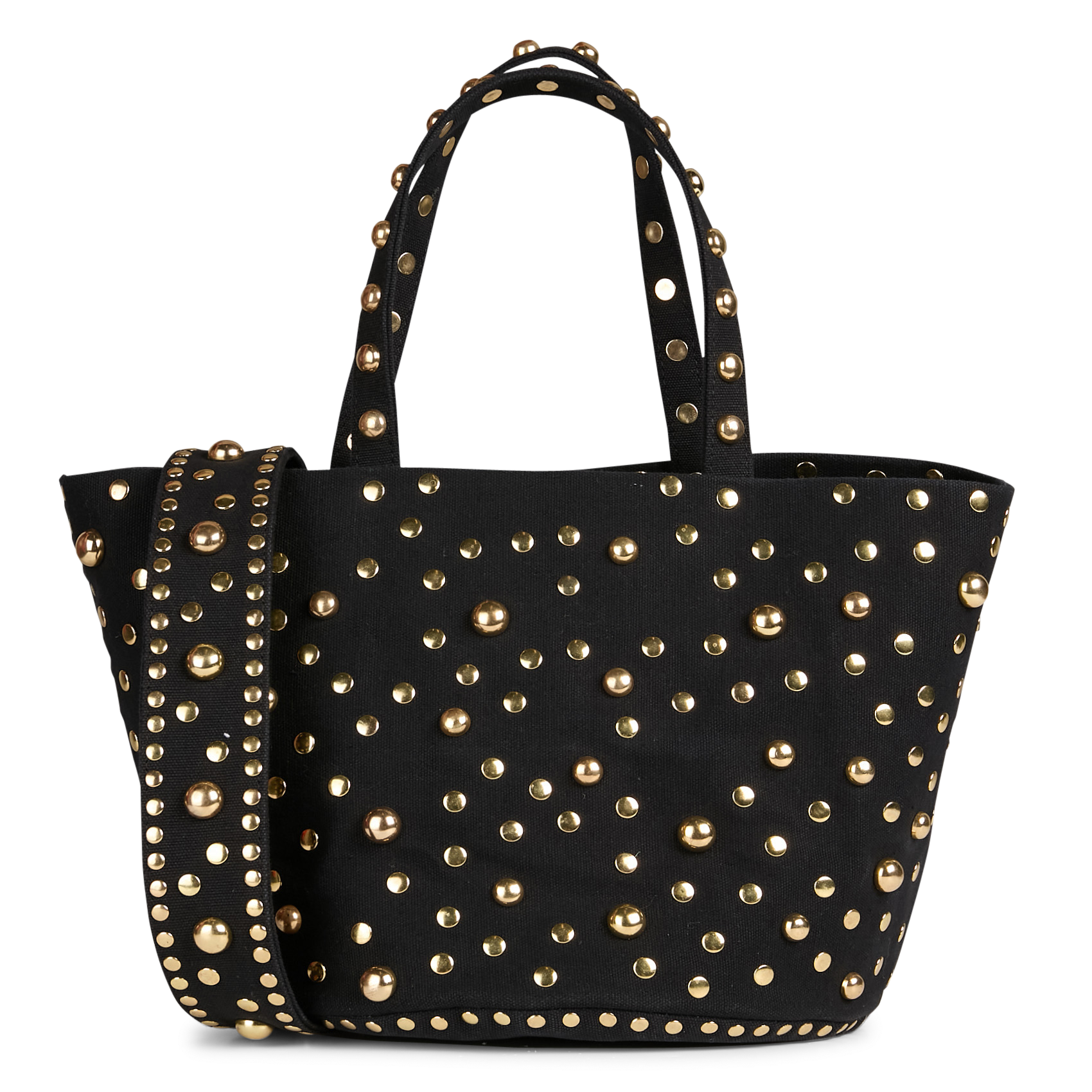 Schultertasche aus Baumwolle LAURENCE BRAS Schwarz