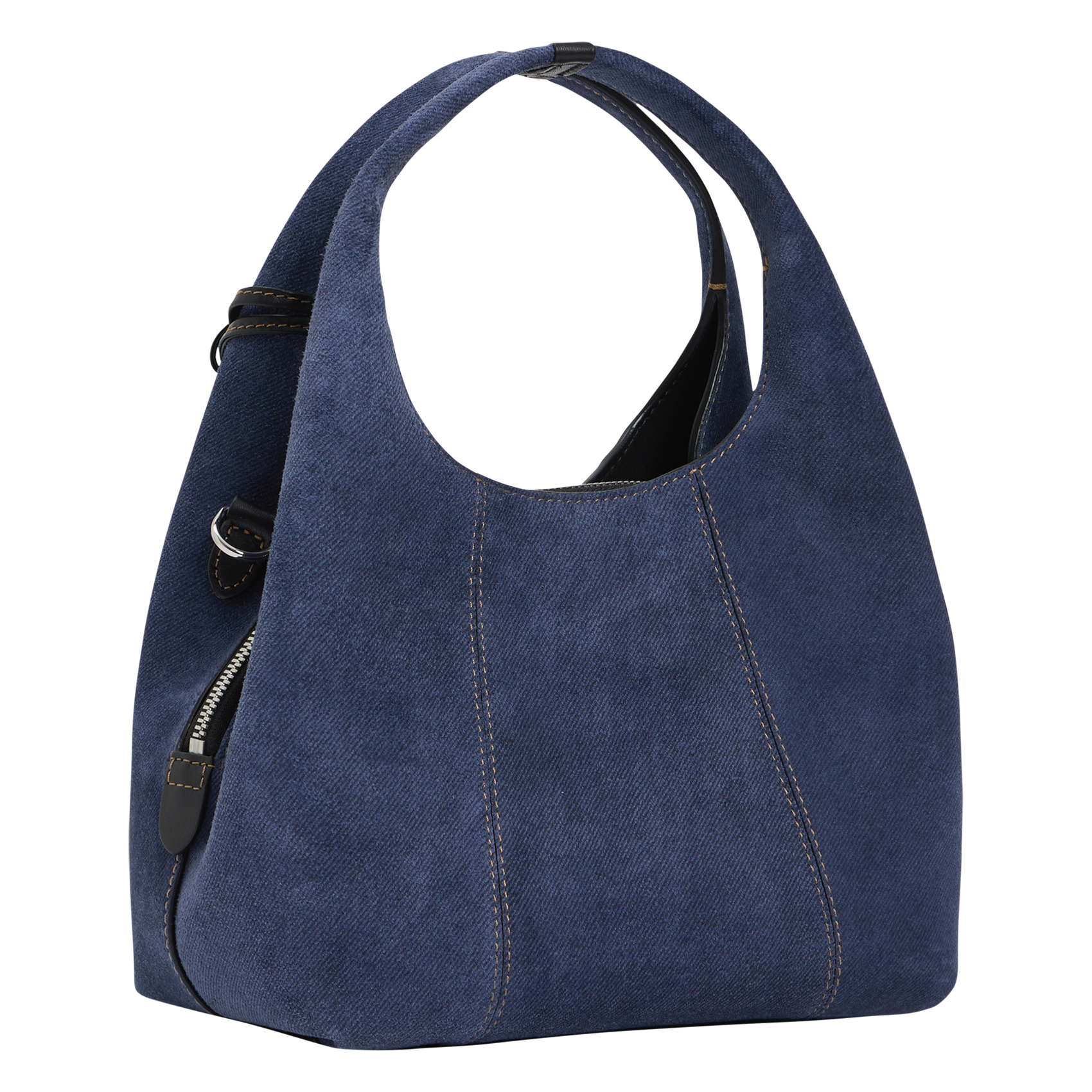 Sac à main en cuir LE TANNEUR Bleu