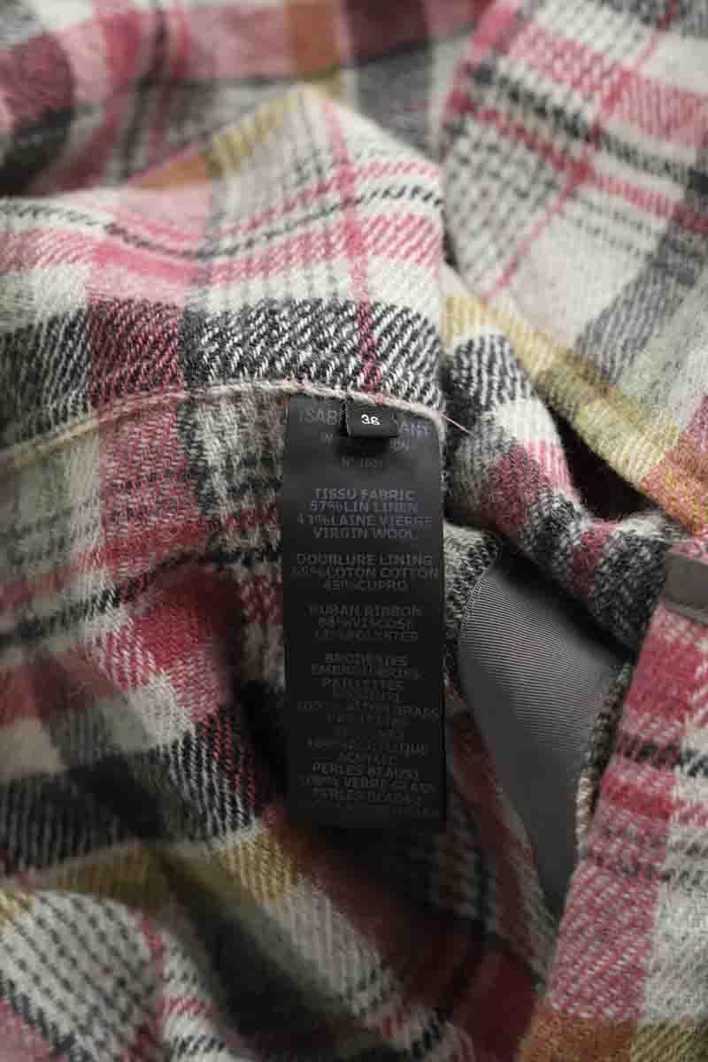 Linen overshirt ISABEL MARANT - Seconde Main Pink