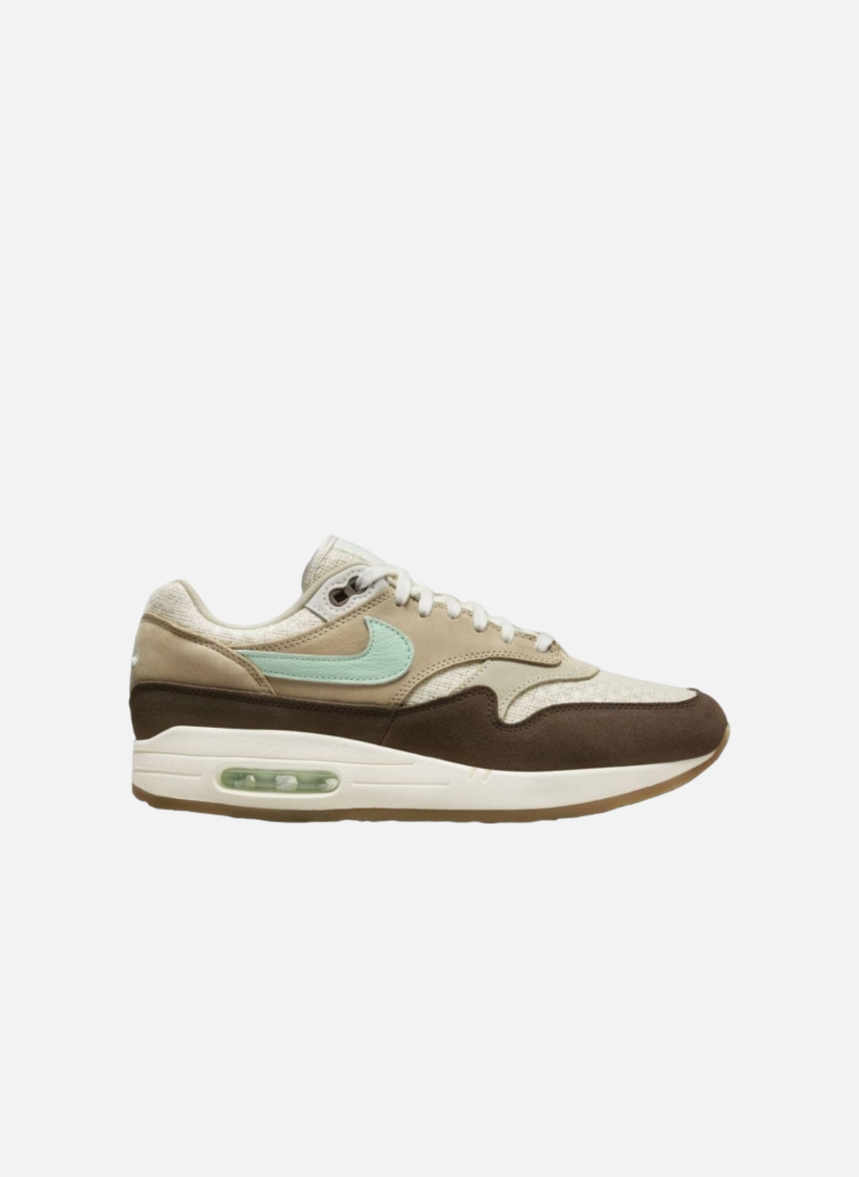 Air max 1 NIKE Marron