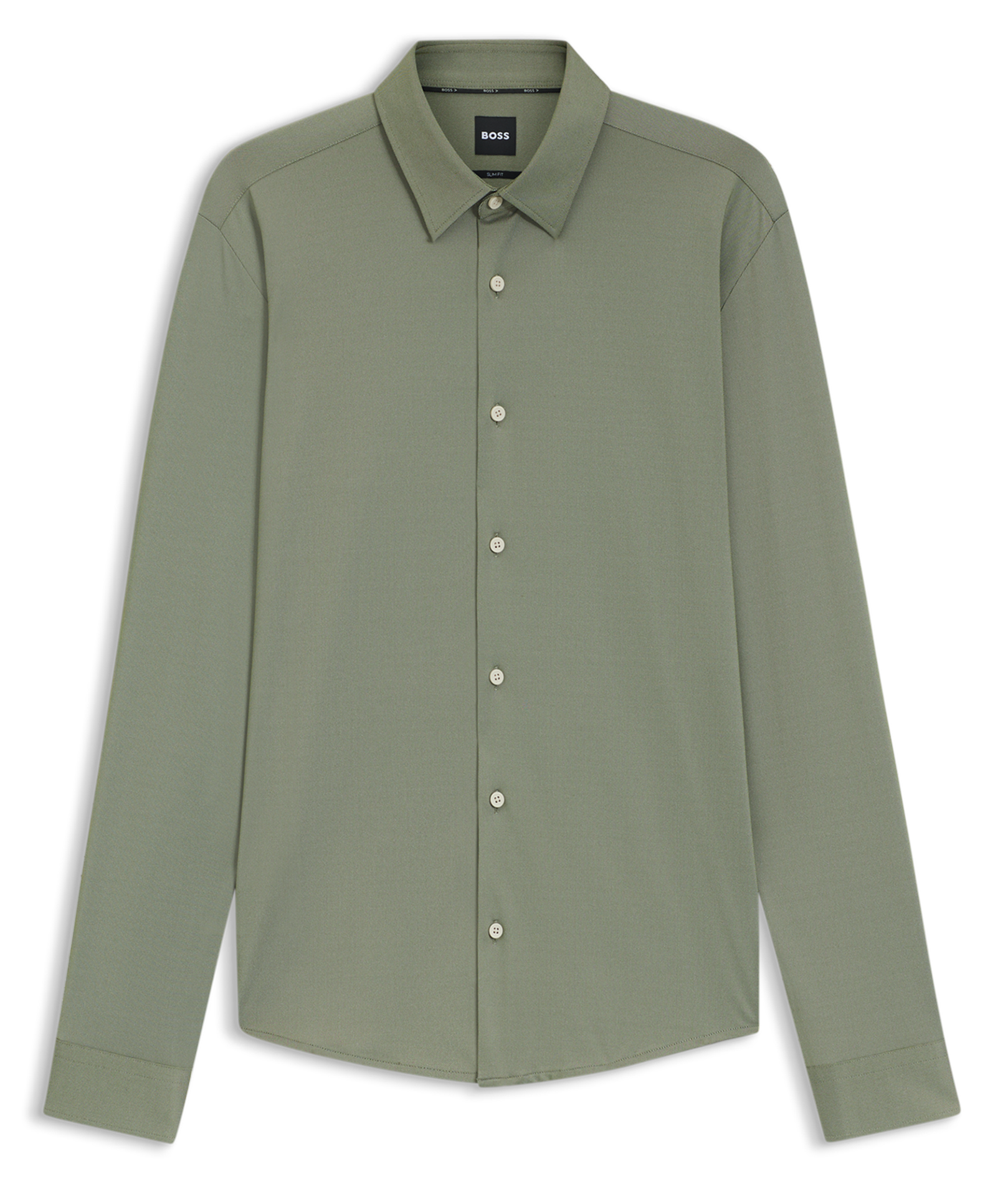 Buttoned slim fit shirt BOSS Green