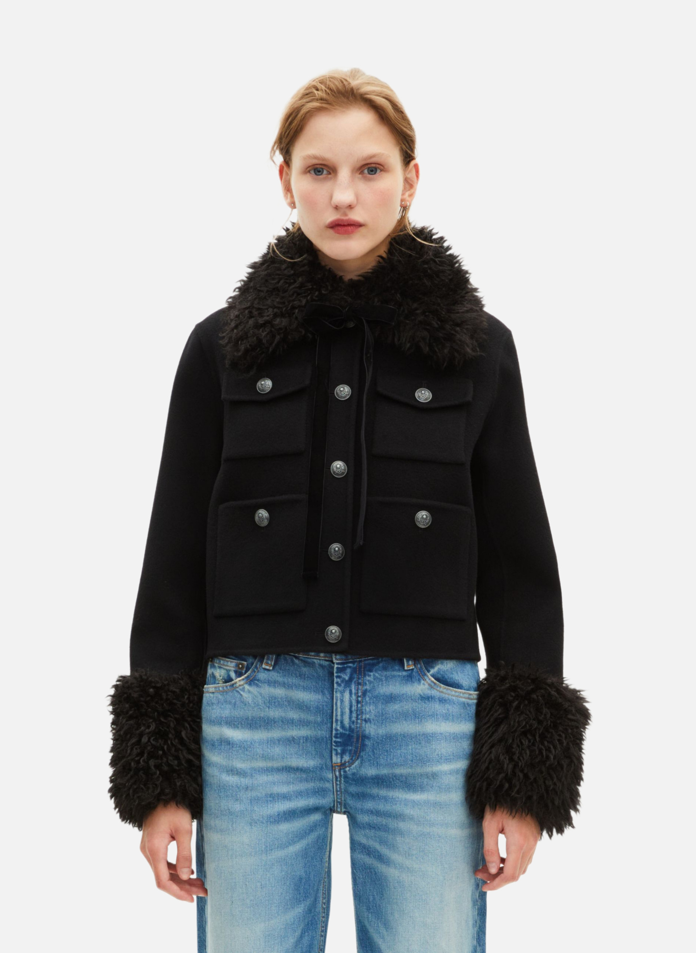 Blouson col sherpa THE KOOPLES