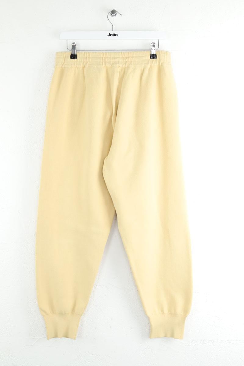Yellow cotton sports pants ISABEL MARANT ÉTOILE - SECONDE MAIN Yellow