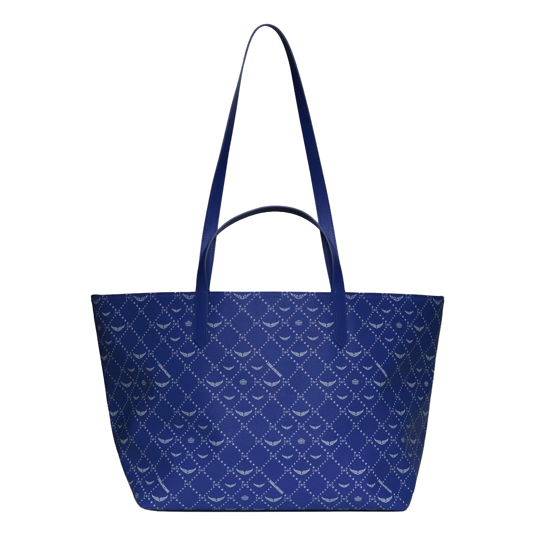 Shopper tas met print ZADIG&VOLTAIRE Blauw