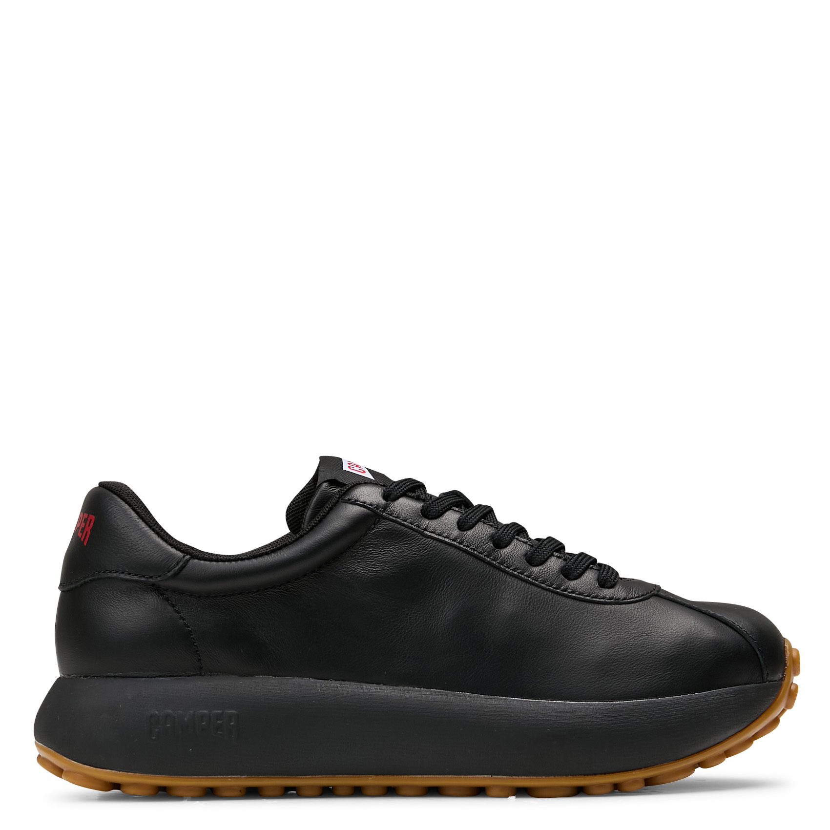 Baskets basses unies en cuir CAMPER