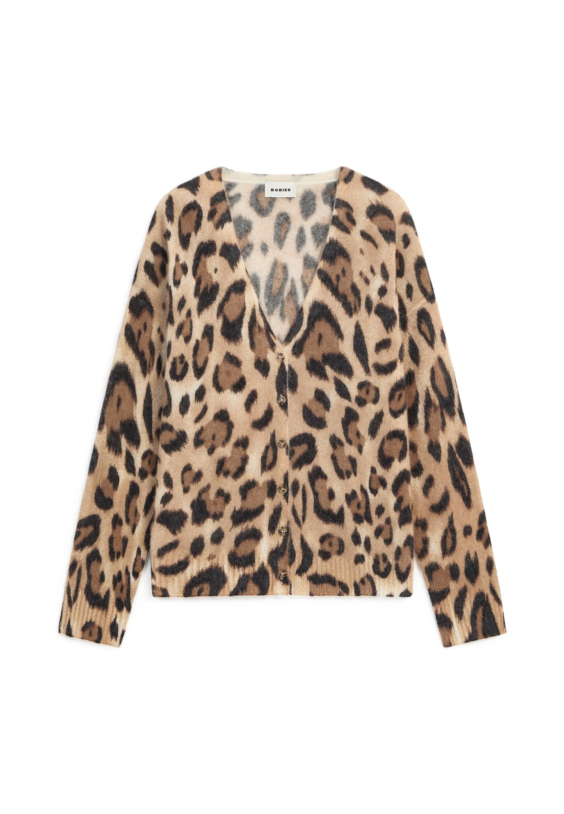 Leopard vest RODIER Orange