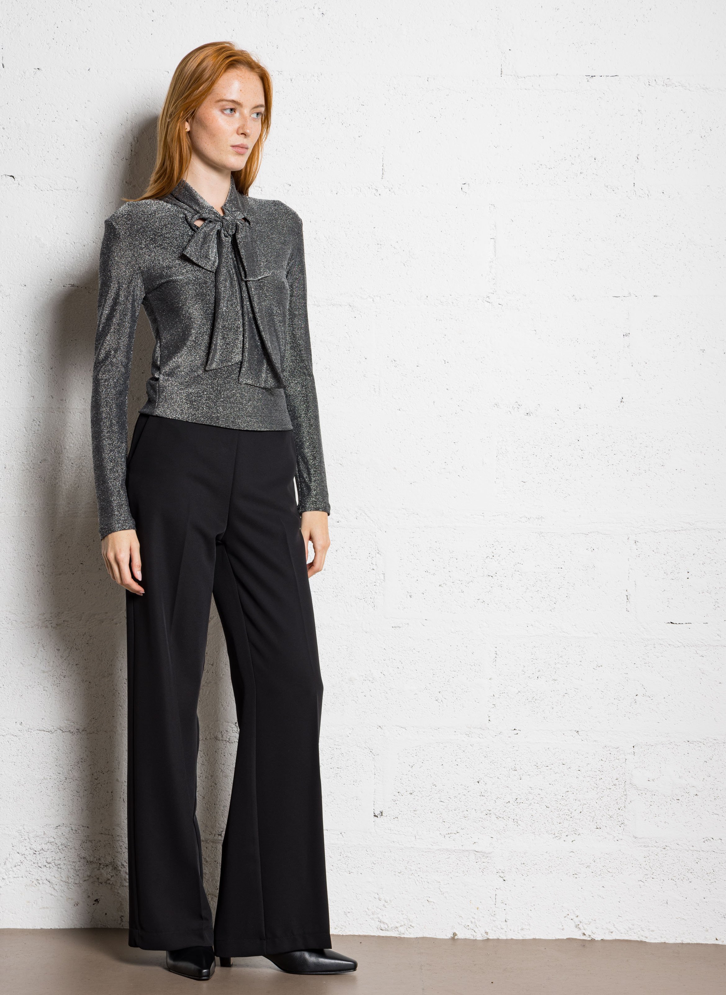 Sequined top IKKS Silver