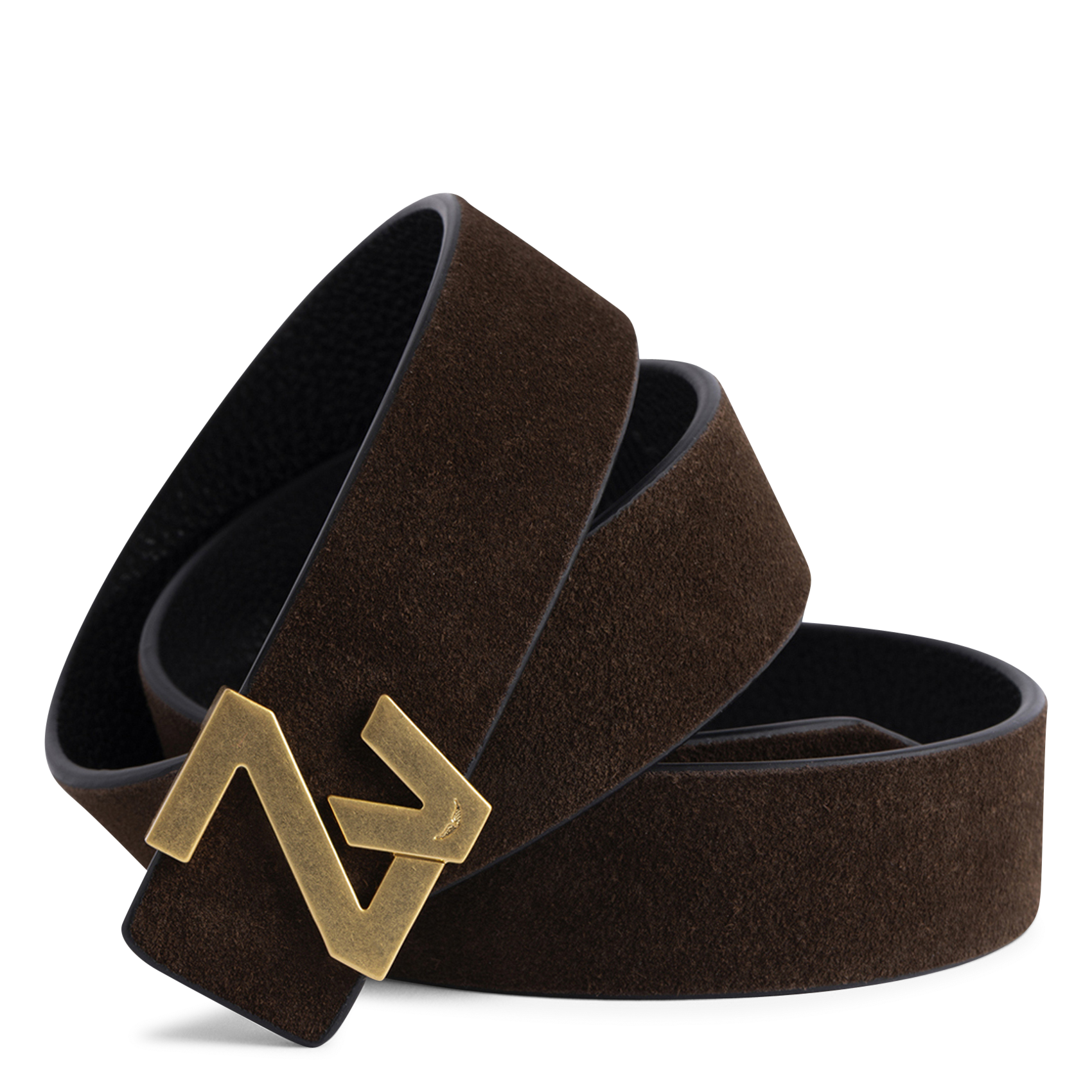 Ceinture en cuir ZADIG&amp;VOLTAIRE Marron