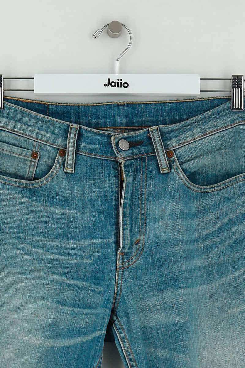 - Straight-leg jeans
- 5 pockets
- Straight cut
- Faded effect LEVI'S - Seconde main Blue