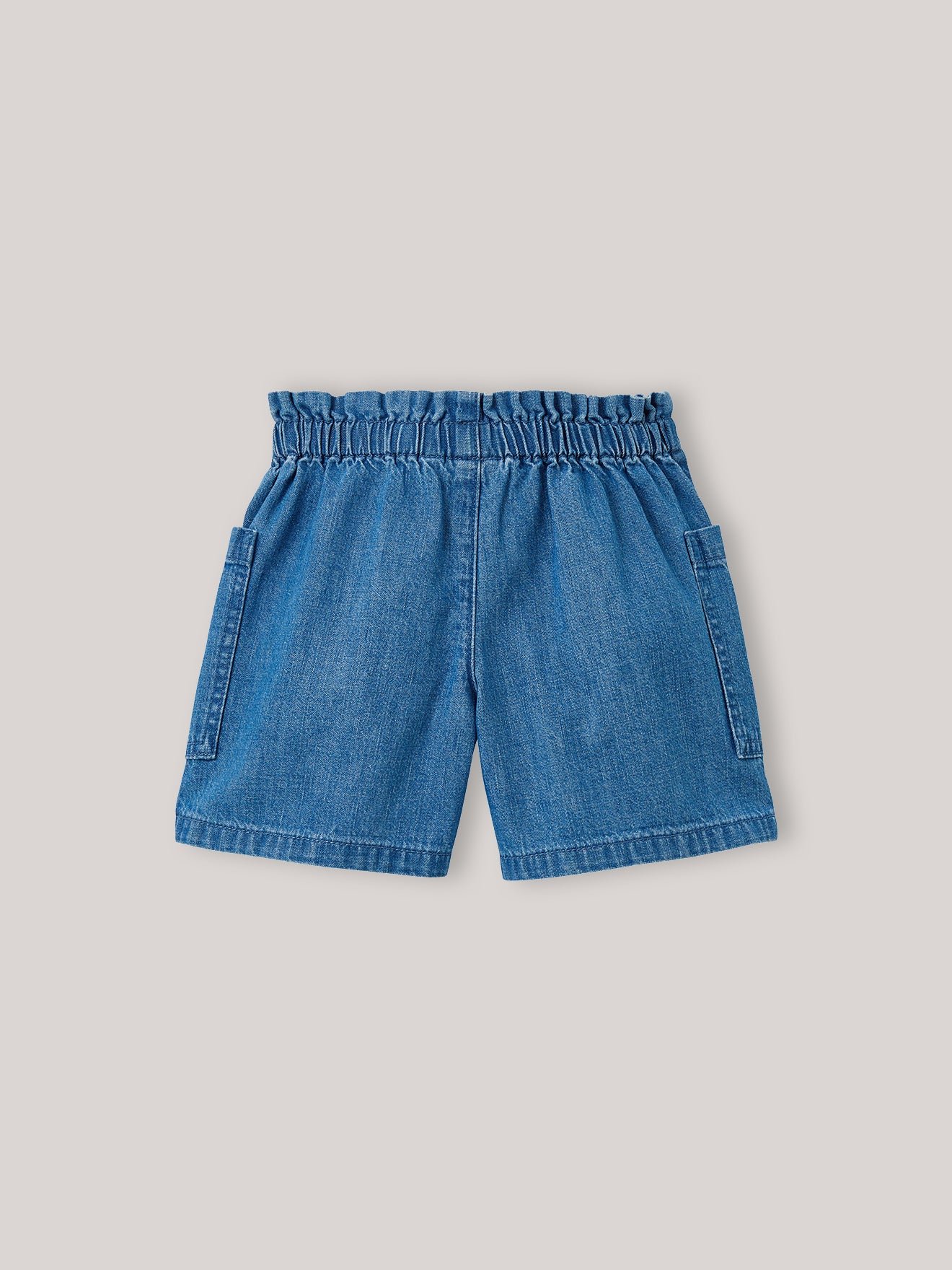 Light denim shorts CYRILLUS Blue