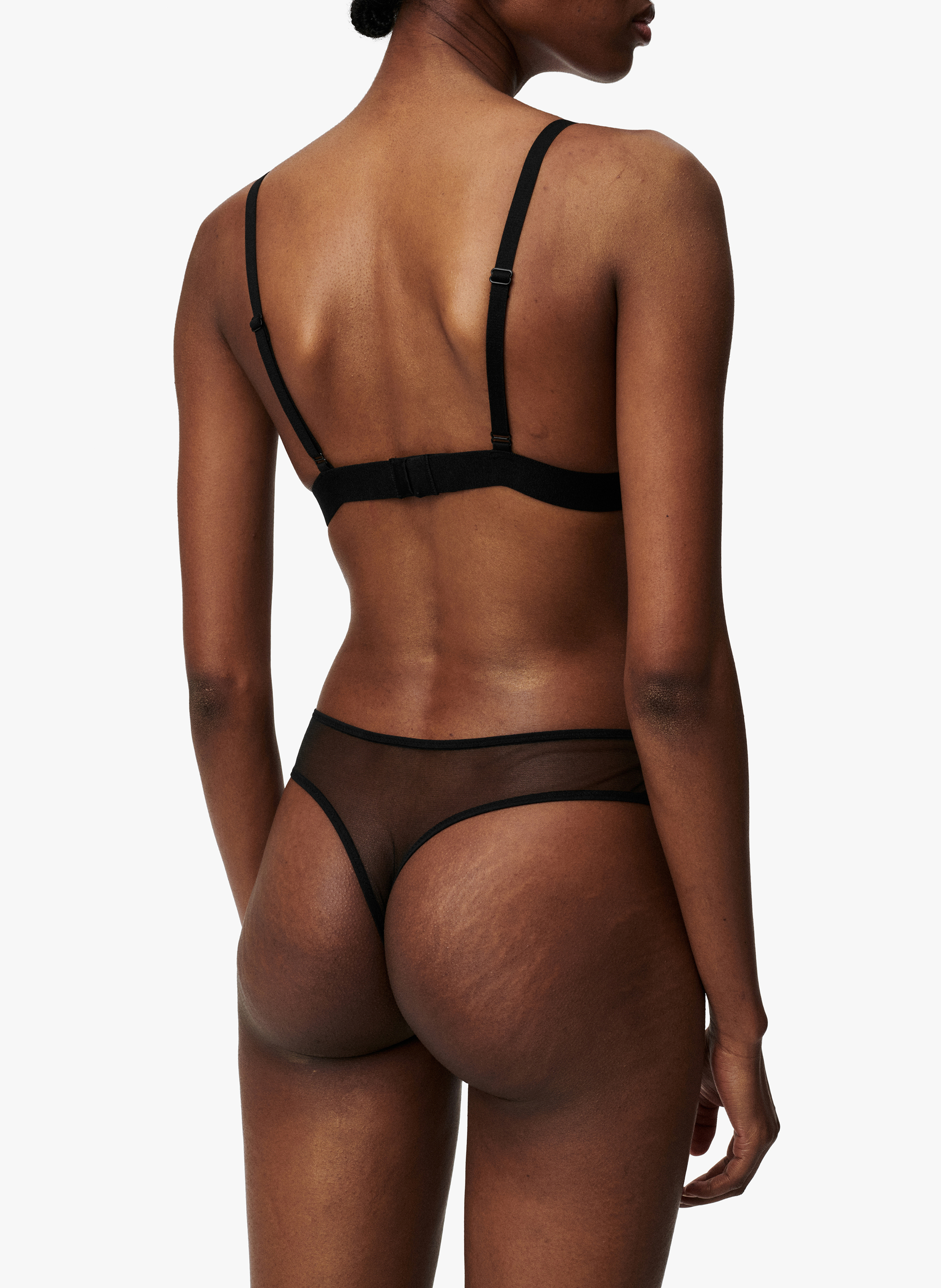 Triangel-BH aus Spitze UNDRESS CODE Schwarz