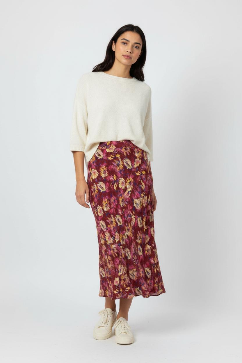 Long skirt SEZANE - Seconde main Multicolored