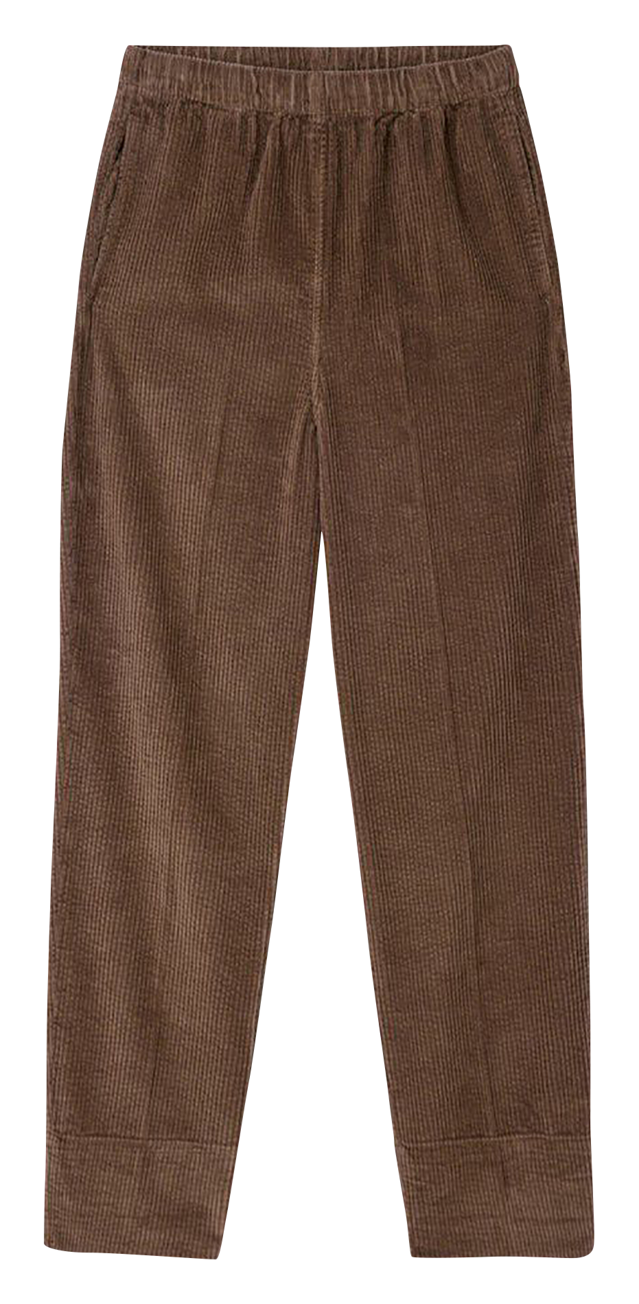 Pantalon large taille haute en velours côtelé AMERICAN VINTAGE