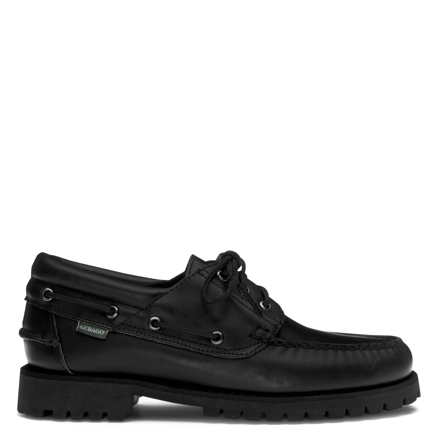 Leather loafers SEBAGO Black
