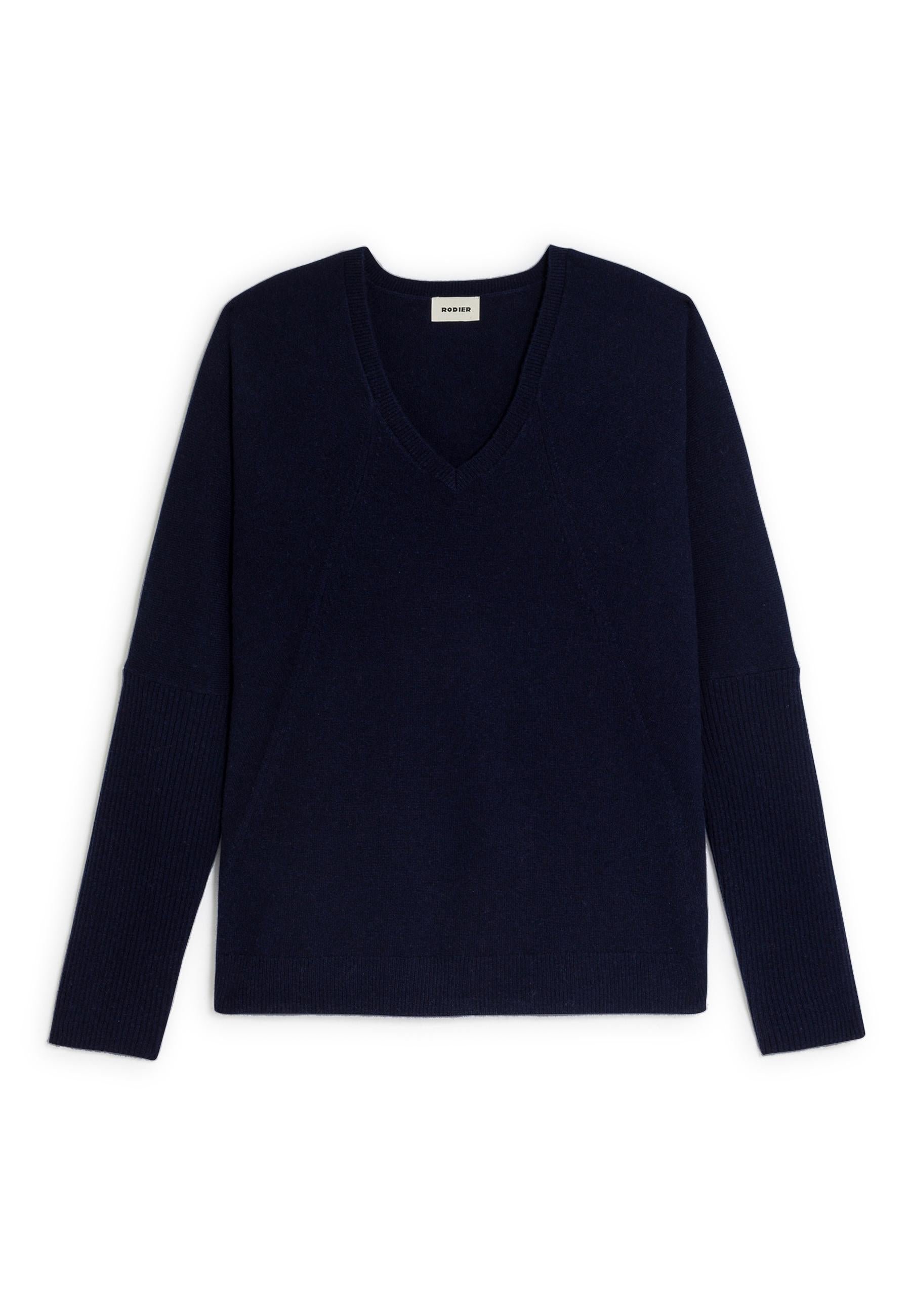 Oversized cashmere sweater RODIER Blue