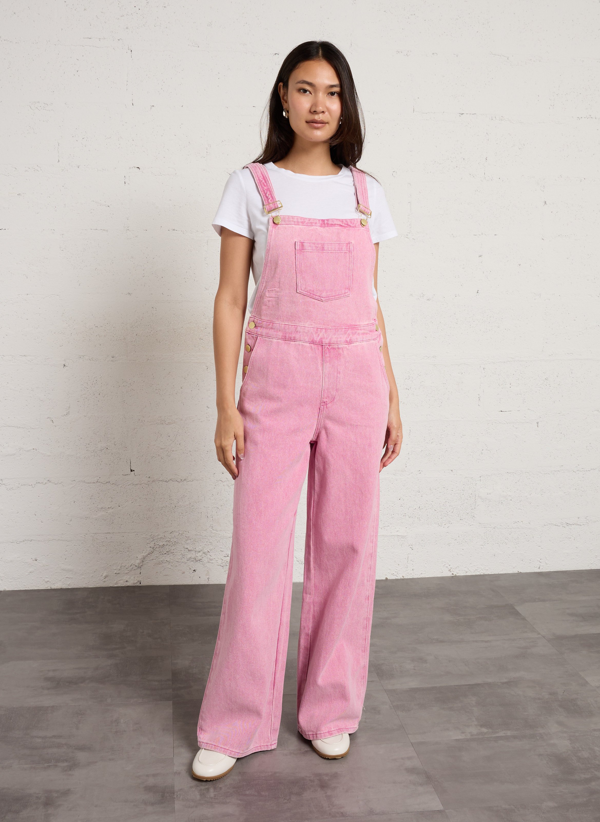 Latzhose aus Baumwolle LA PETITE ETOILE Rosa