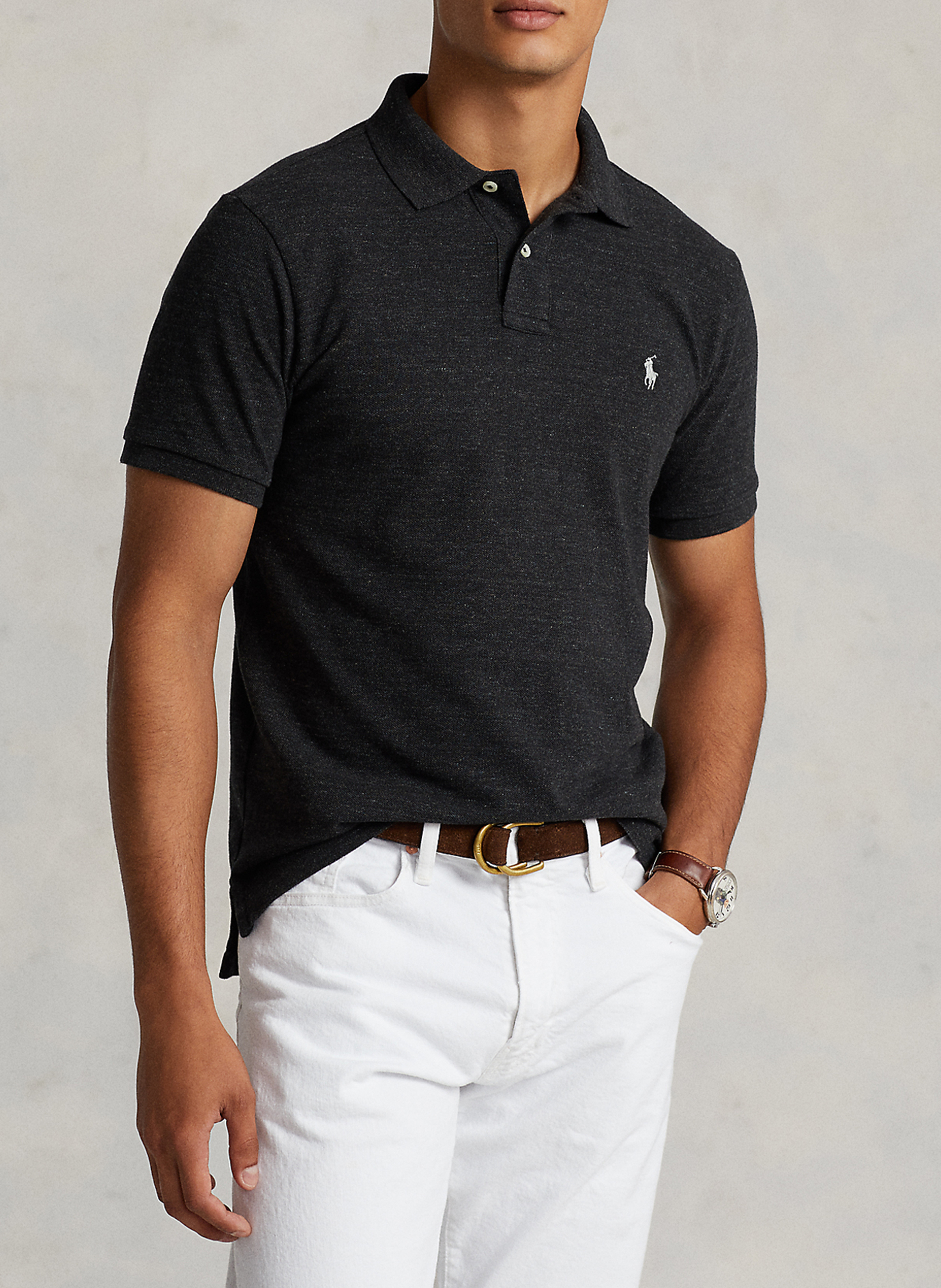 Poloshirt aus Baumwolle, Slim Fit POLO RALPH LAUREN