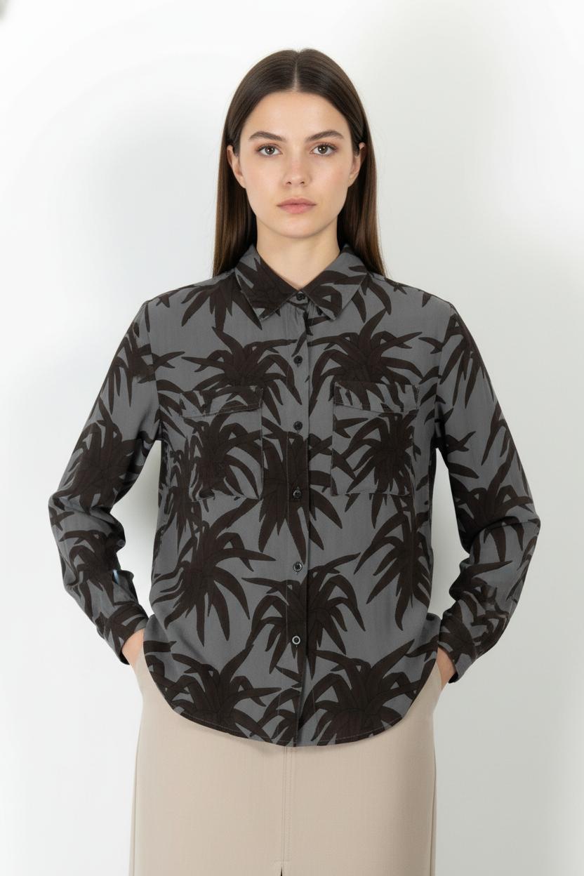 Shirt GANNI - Seconde Main Grey