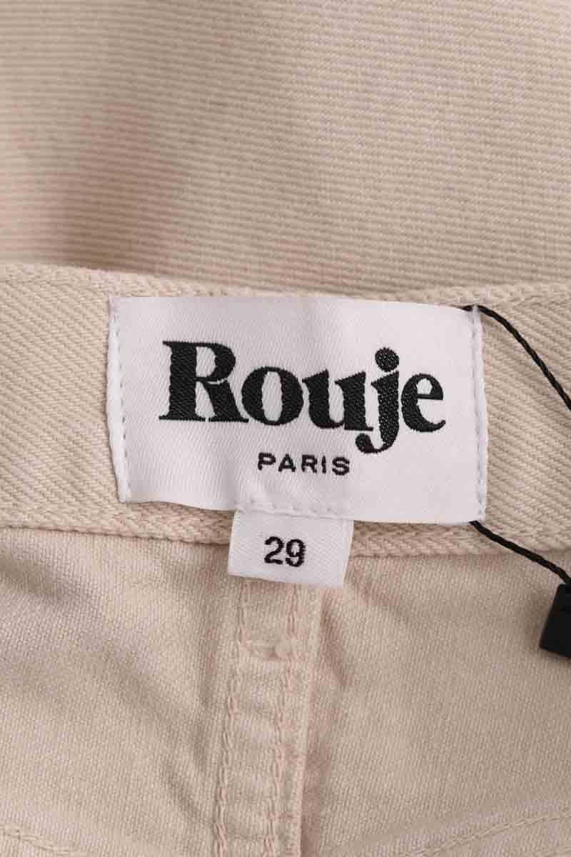 Straight jeans ROUJE - Seconde Main Beige