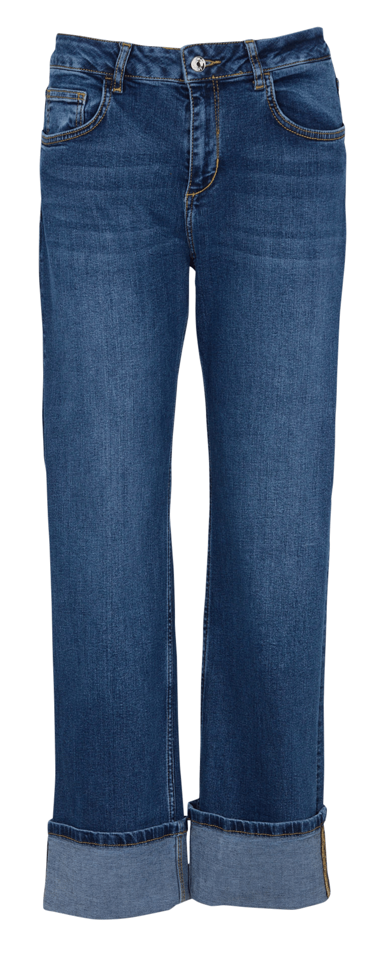 Straight Cut Jeans aus Baumwoll-Mix LIU JO Blau