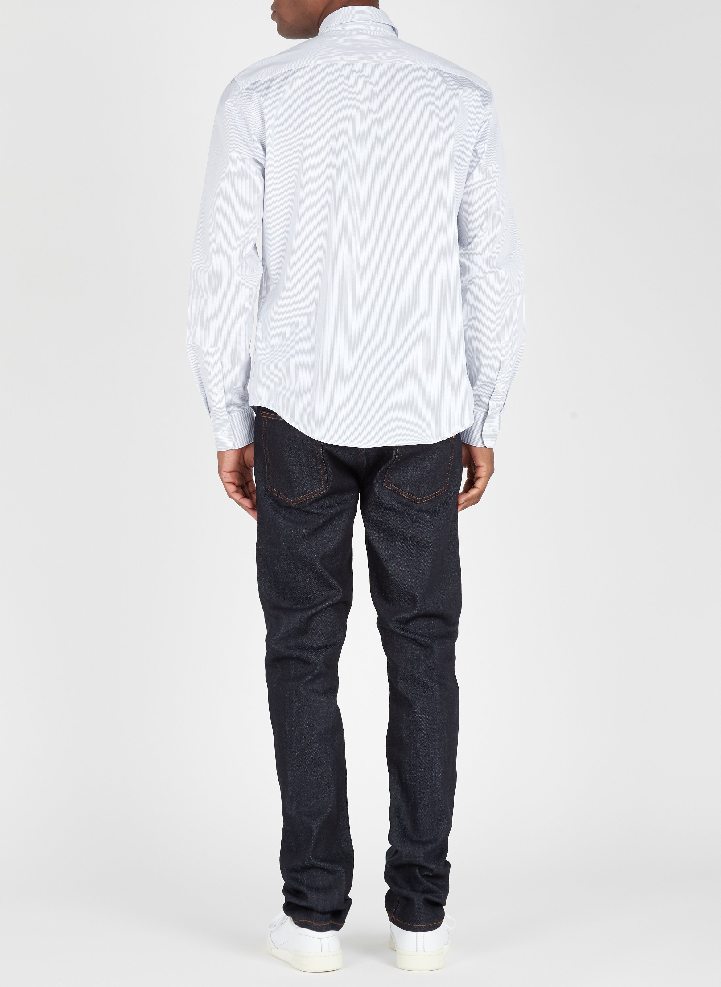 Jean slim en coton mélangé SANDRO Bleu