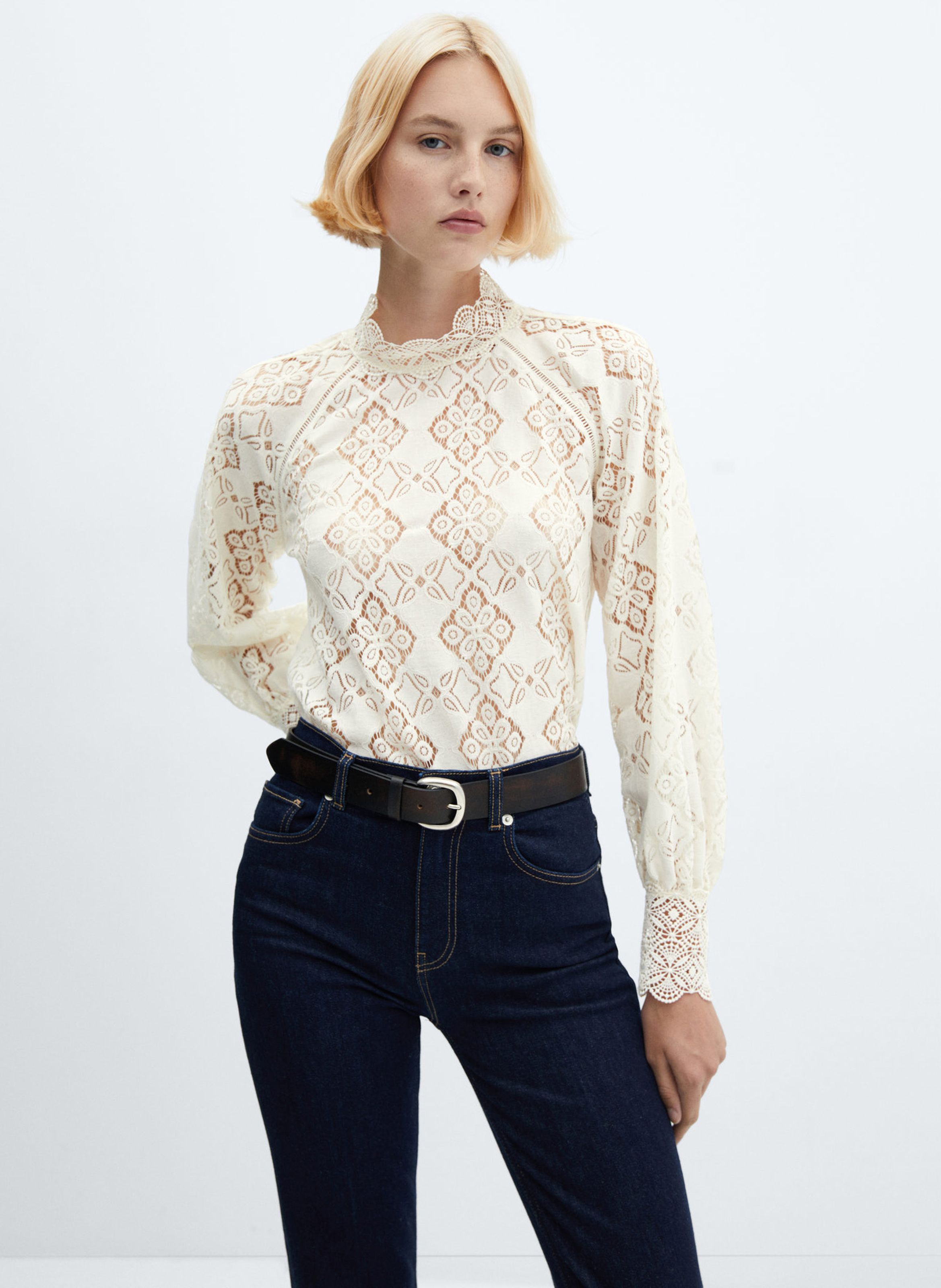 Top & Blouse Mango Women: New Collection Online | Place des Tendances