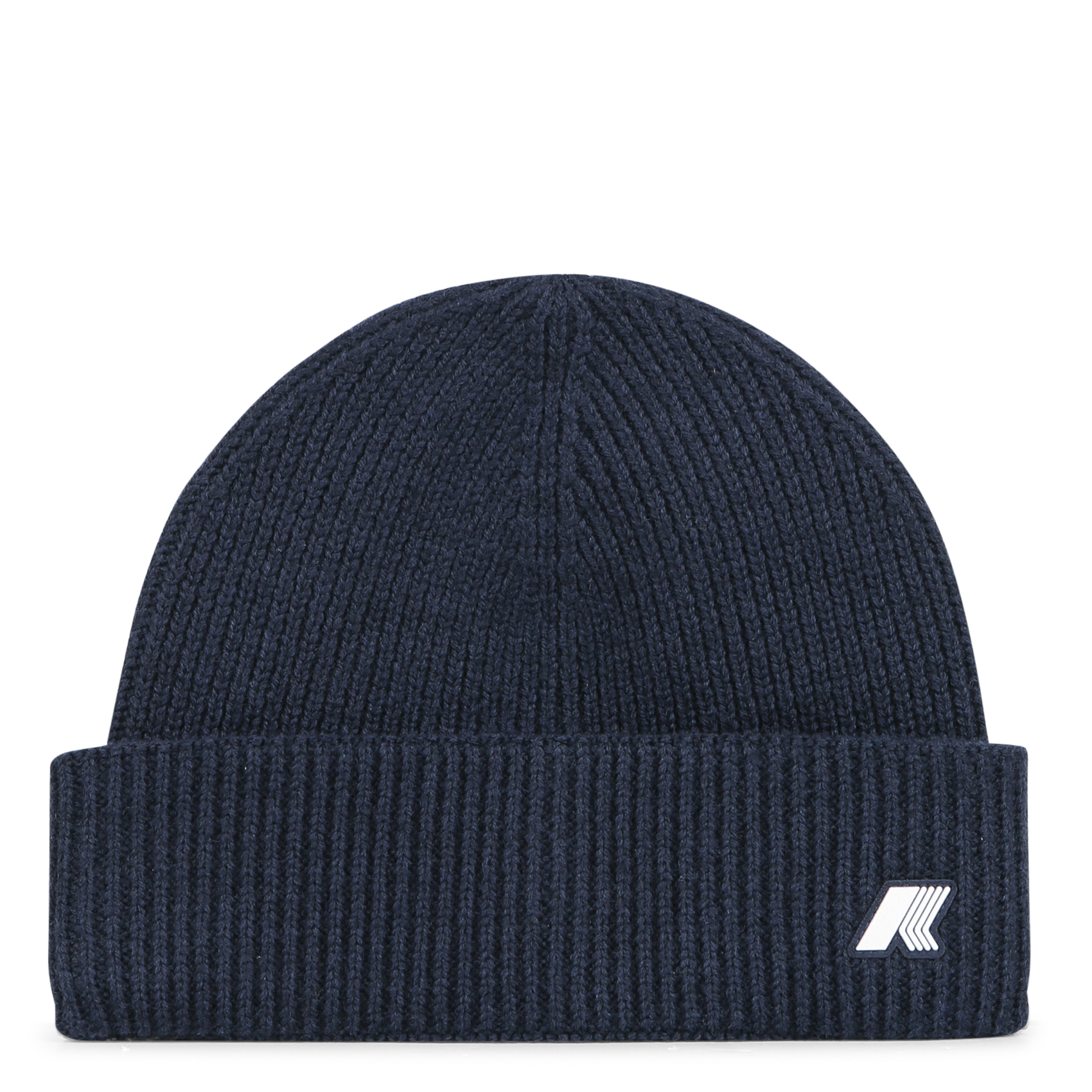 Effen muts van wol K-WAY