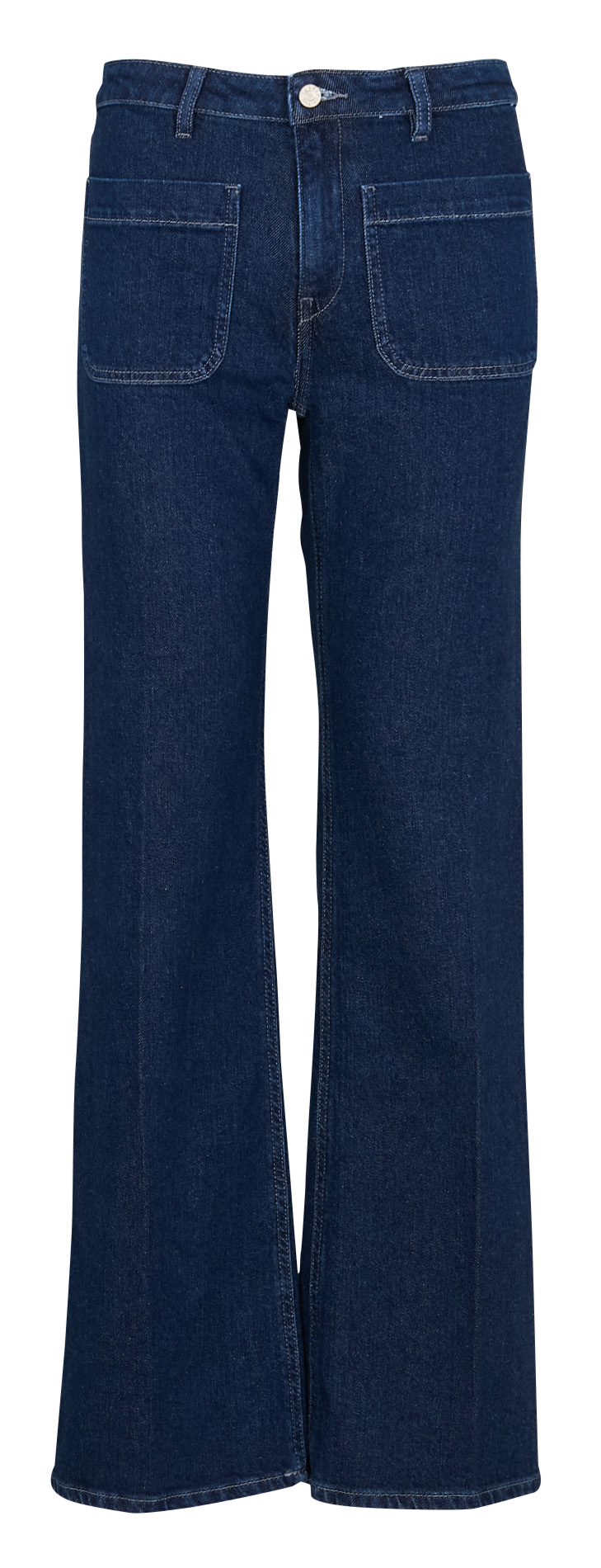 Jean bootcut en coton mélangé LAB DIP Bleu