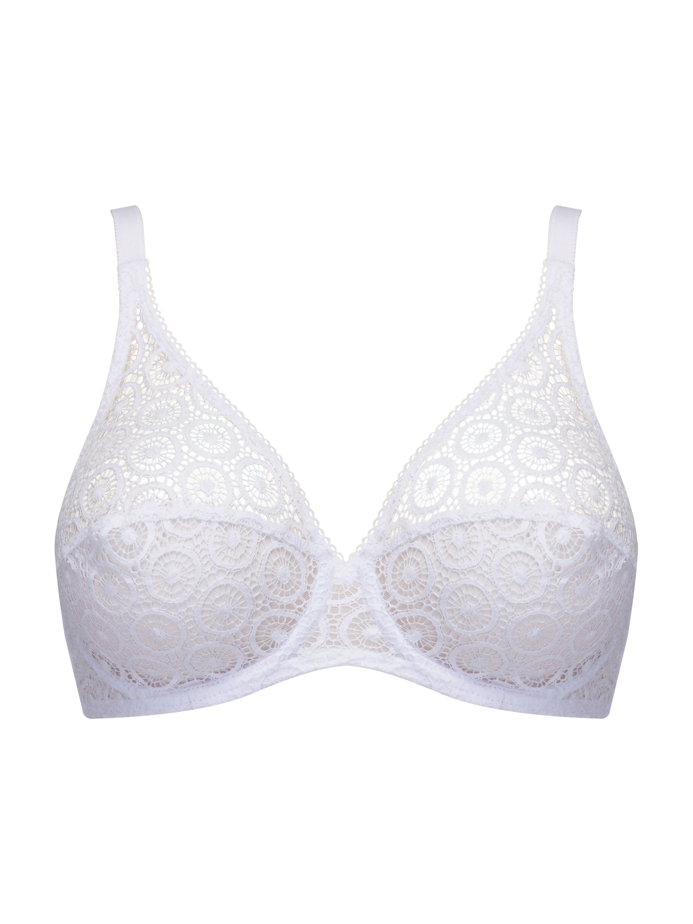 Full-cup bra CHANTELLE White