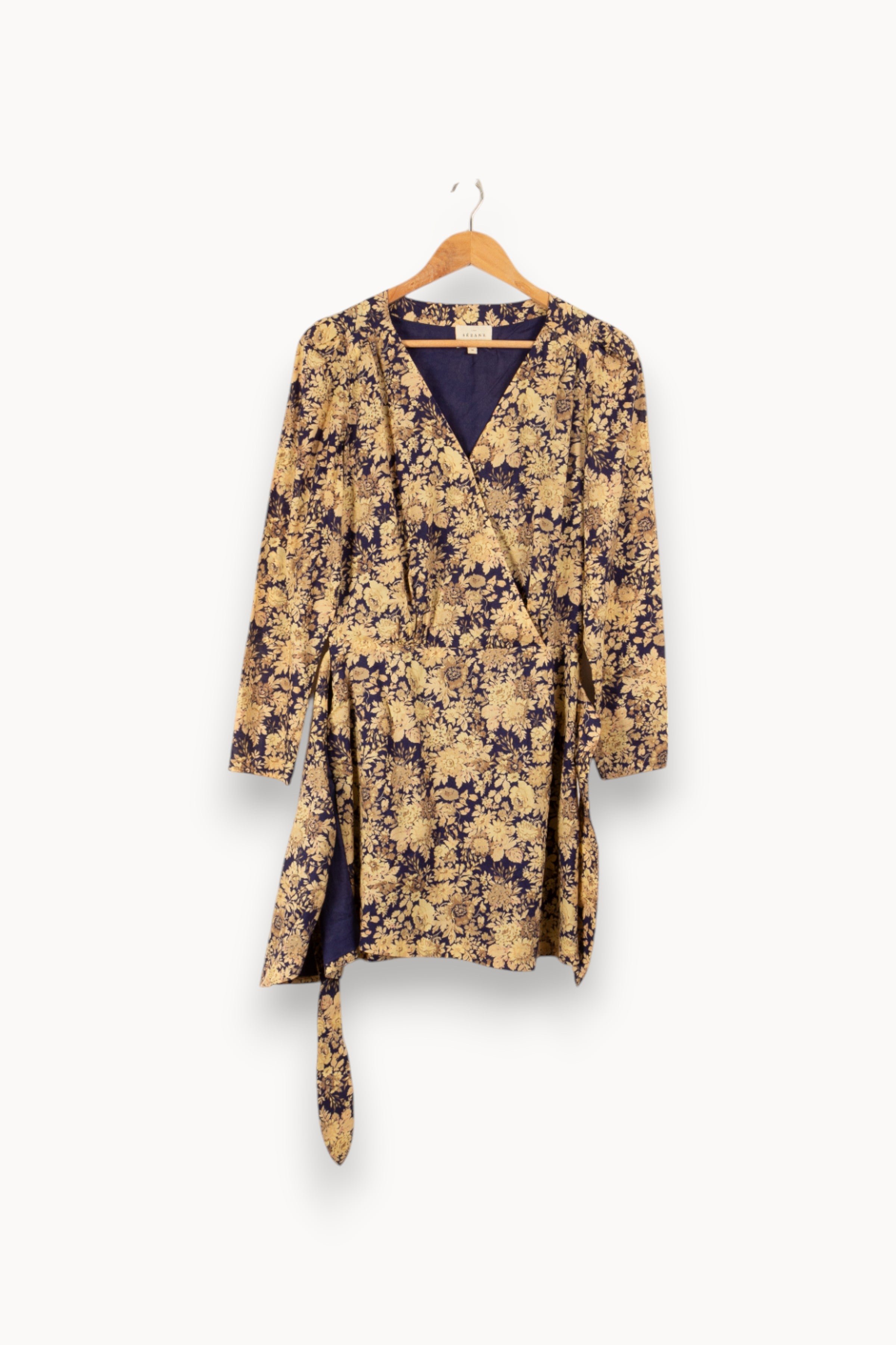 Cotton dress SEZANE - Seconde main Beige