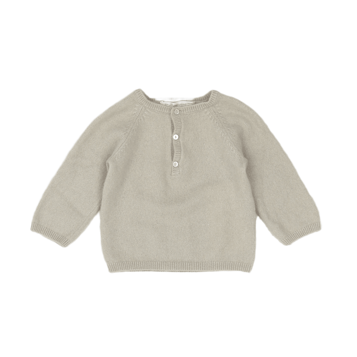 Beige Baby Sweater - 6 months BONPOINT - Seconde Main Beige