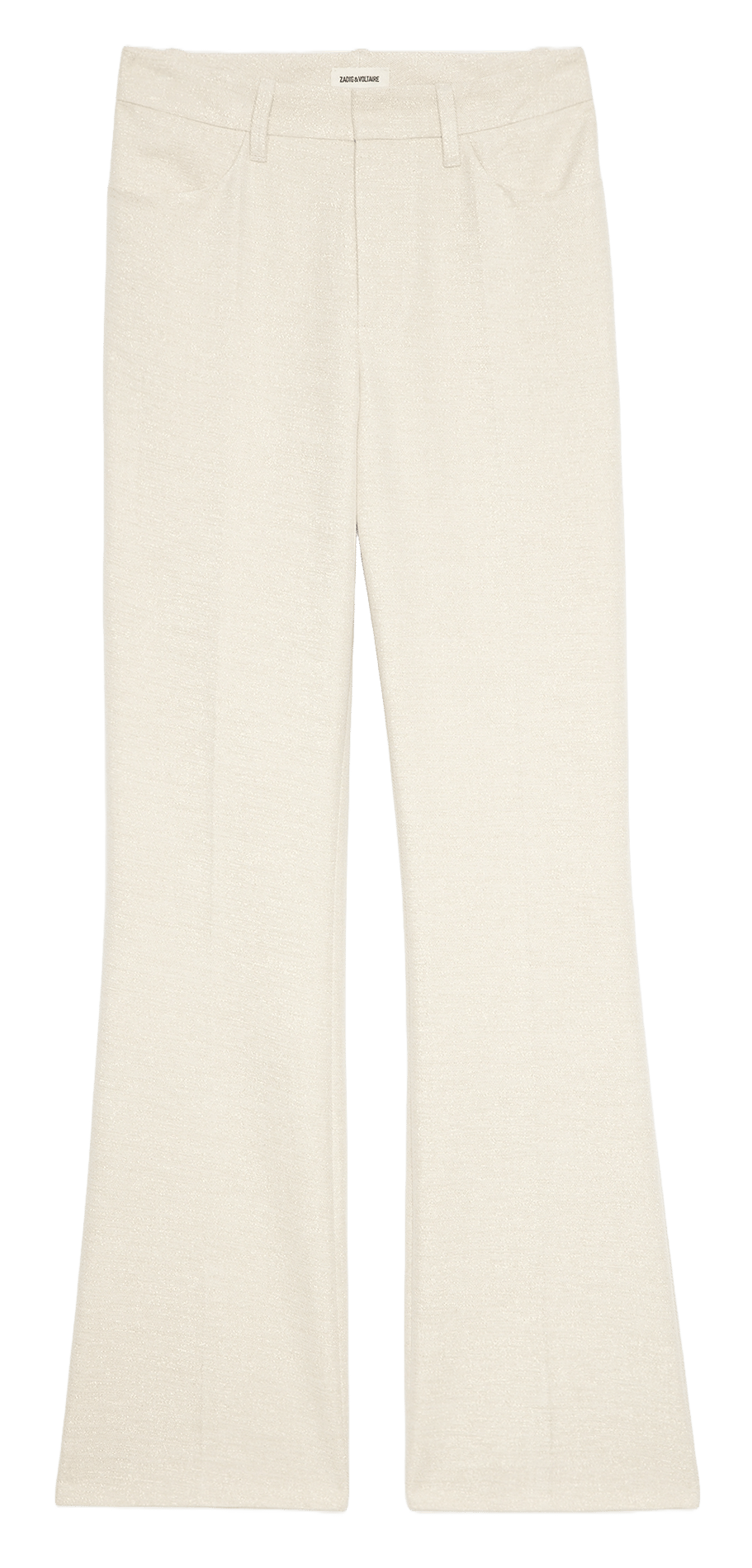 Gerade geschnittene Baumwollhose ZADIG&VOLTAIRE Beige