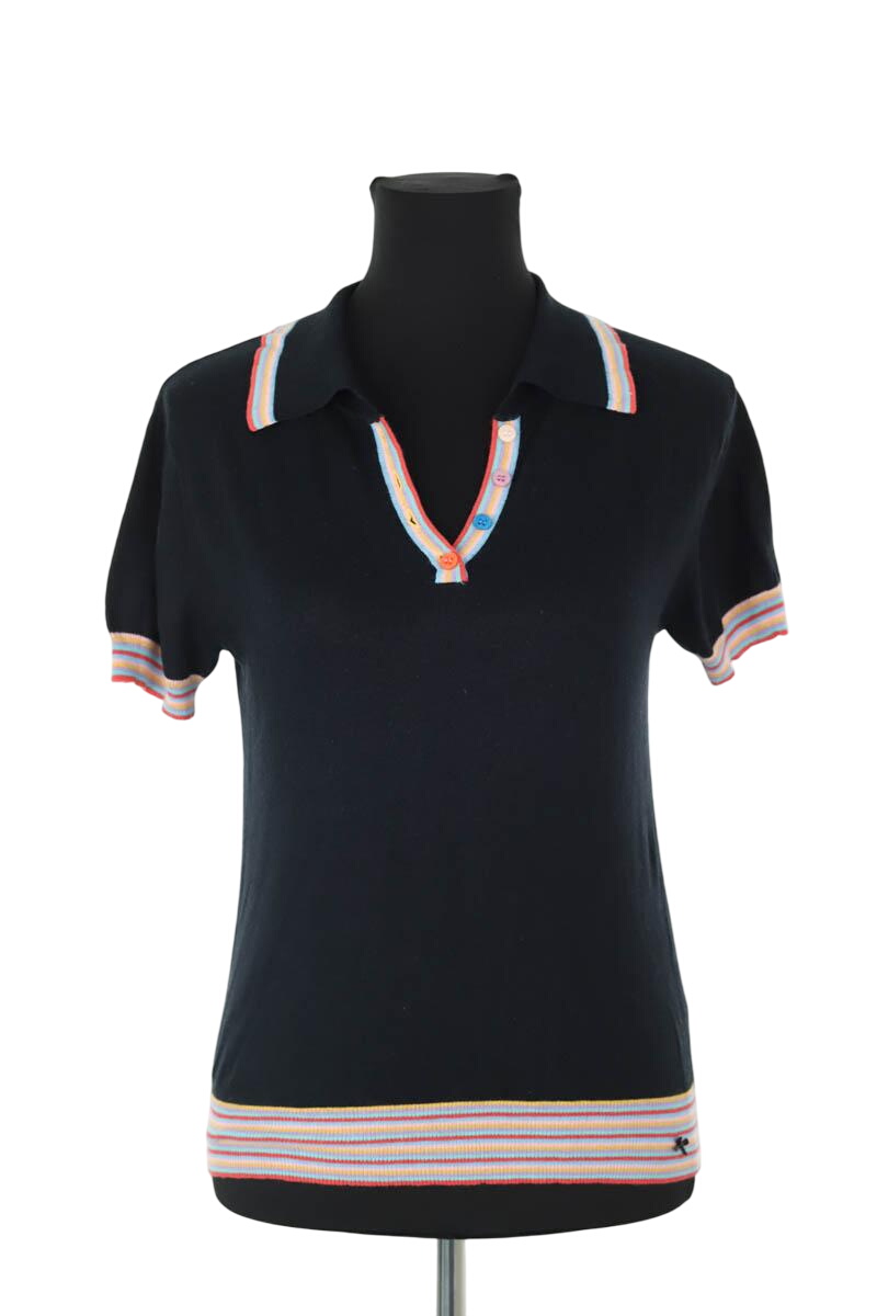 Cotton polo PAUL SMITH - Seconde main Black