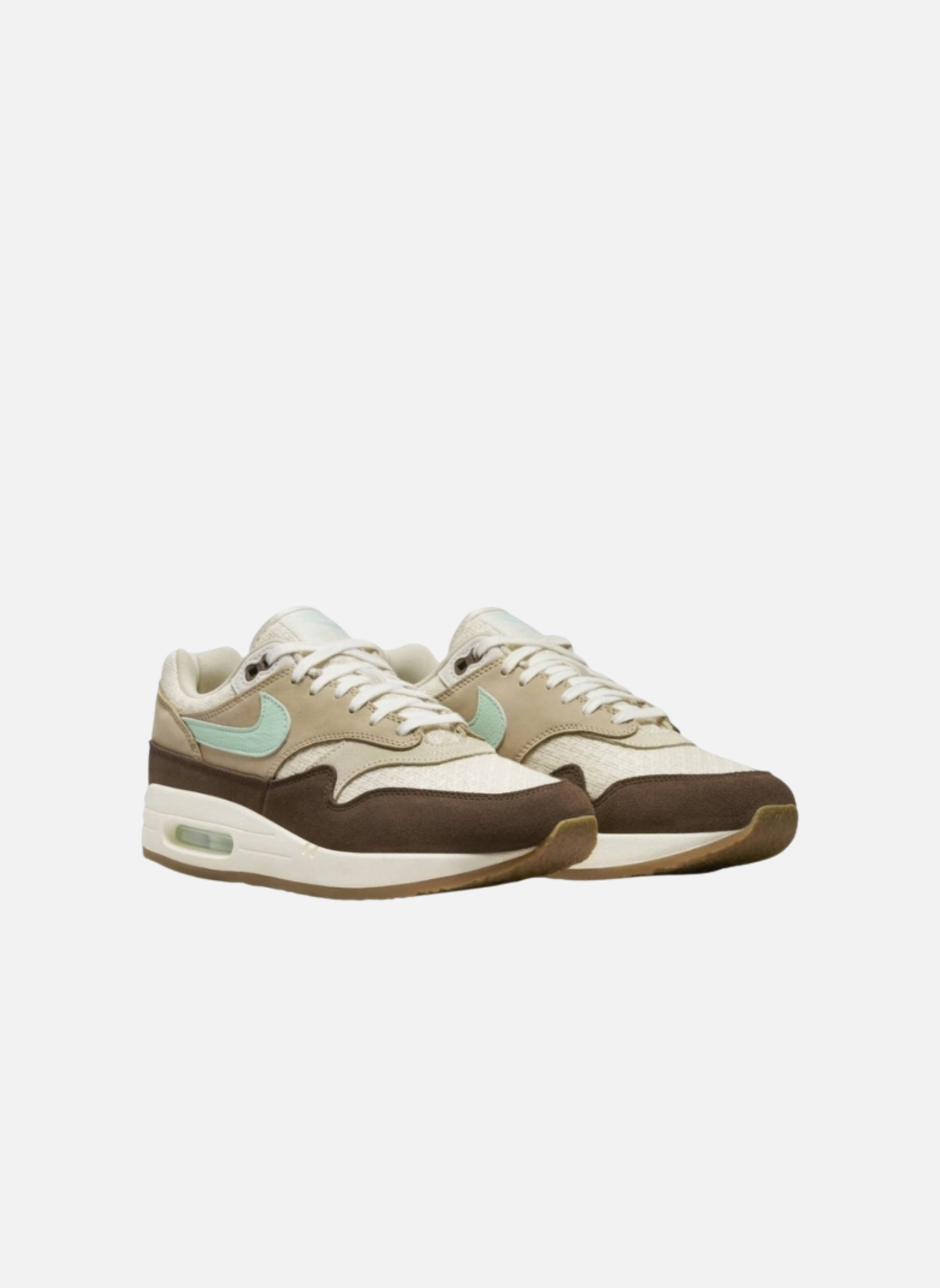Air max 1 NIKE Marron