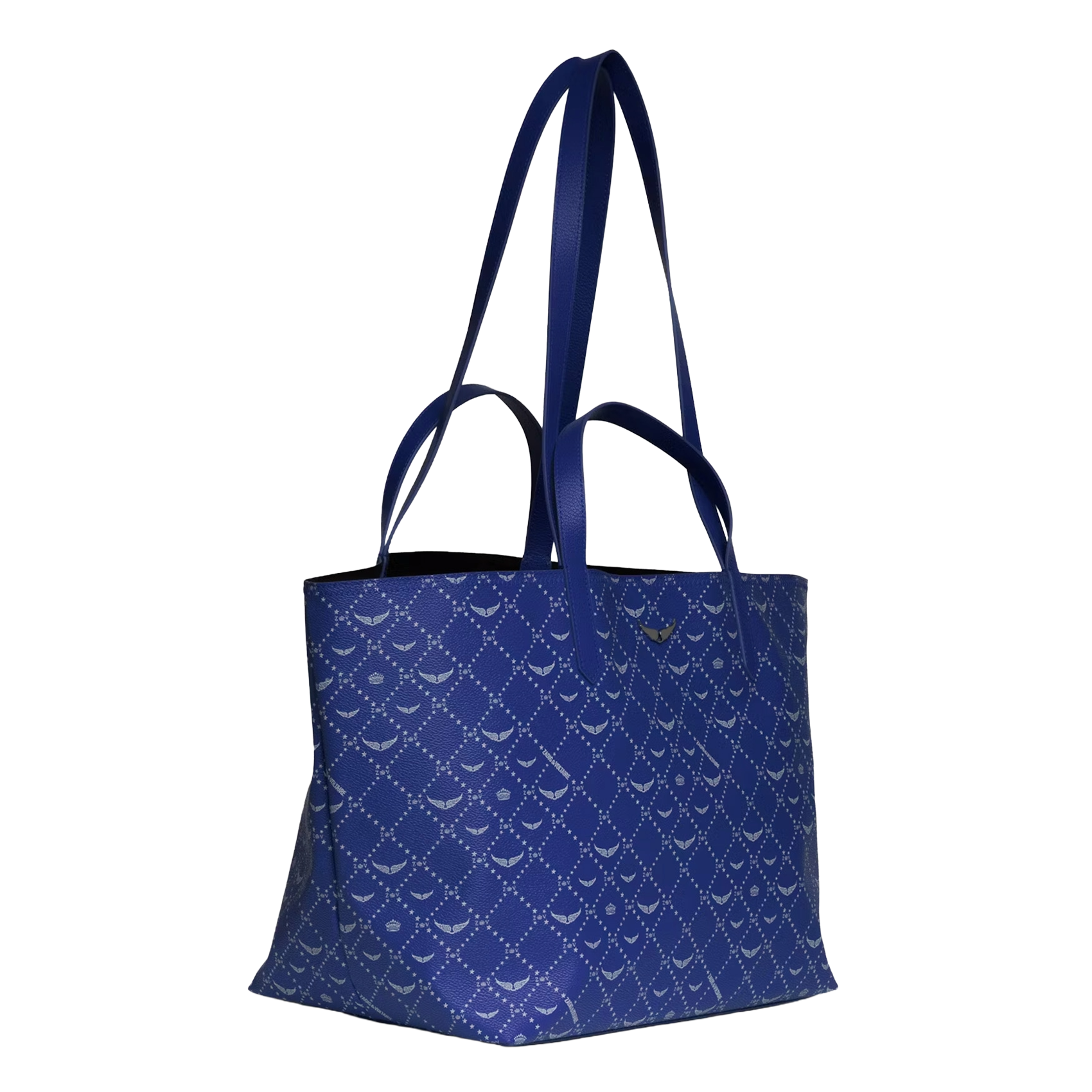 Shopper tas met print ZADIG&VOLTAIRE Blauw